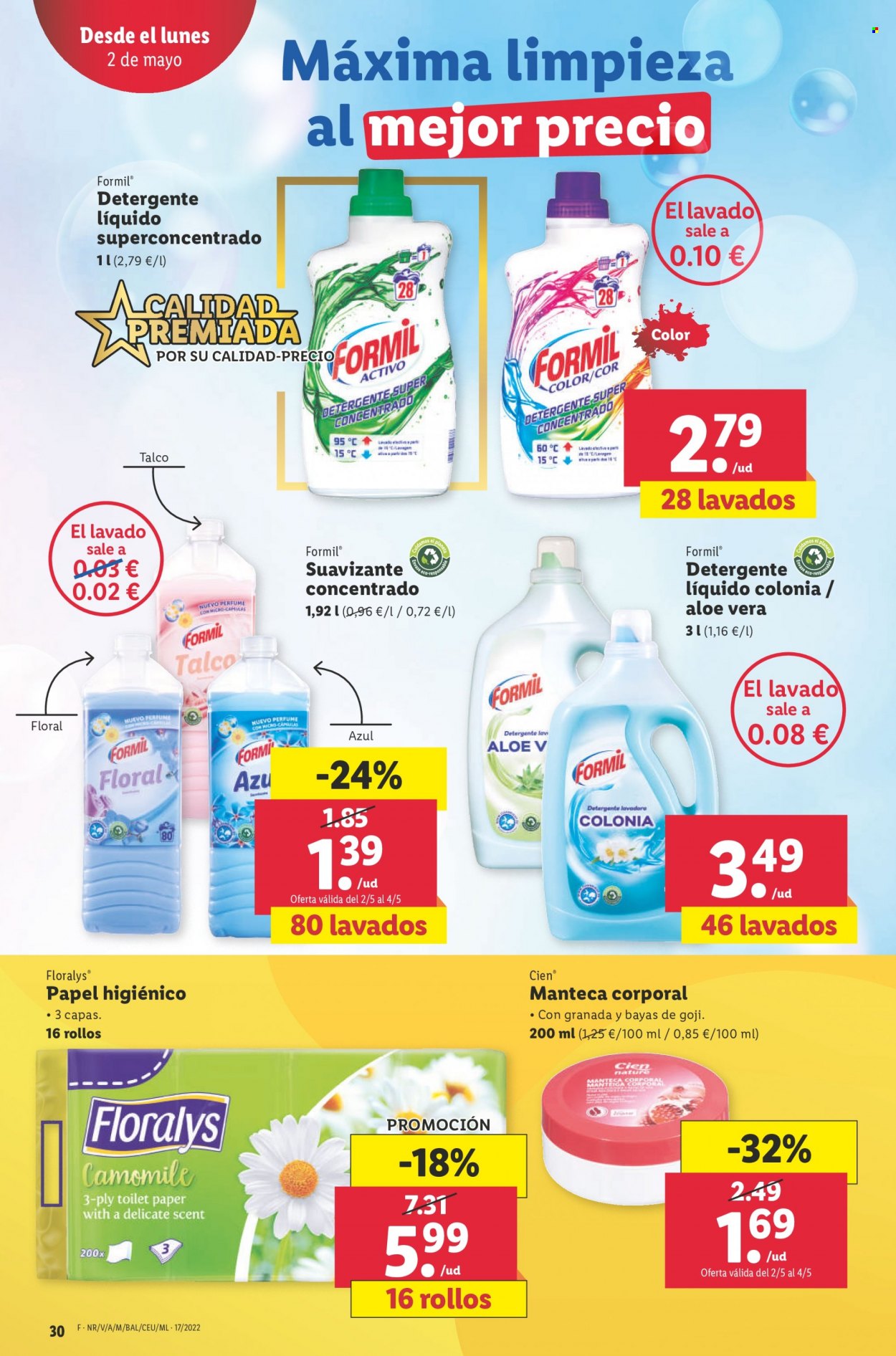 Folleto Lidl - 28/04/22 - 04/05/22. Página 30