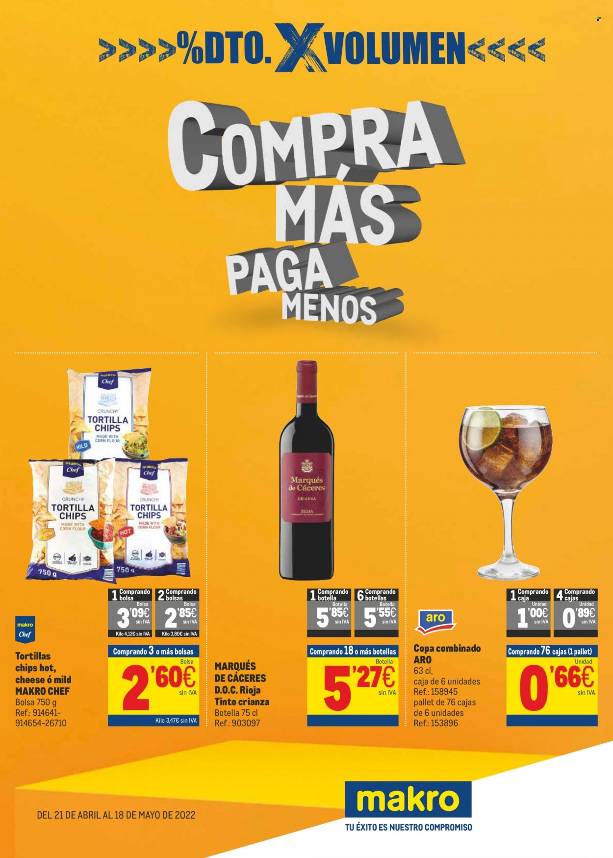 Folleto Makro - 21/04/22 - 18/05/22. Página 1