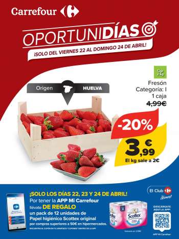 Folleto actual Carrefour - 22/04/22 - 24/04/22.