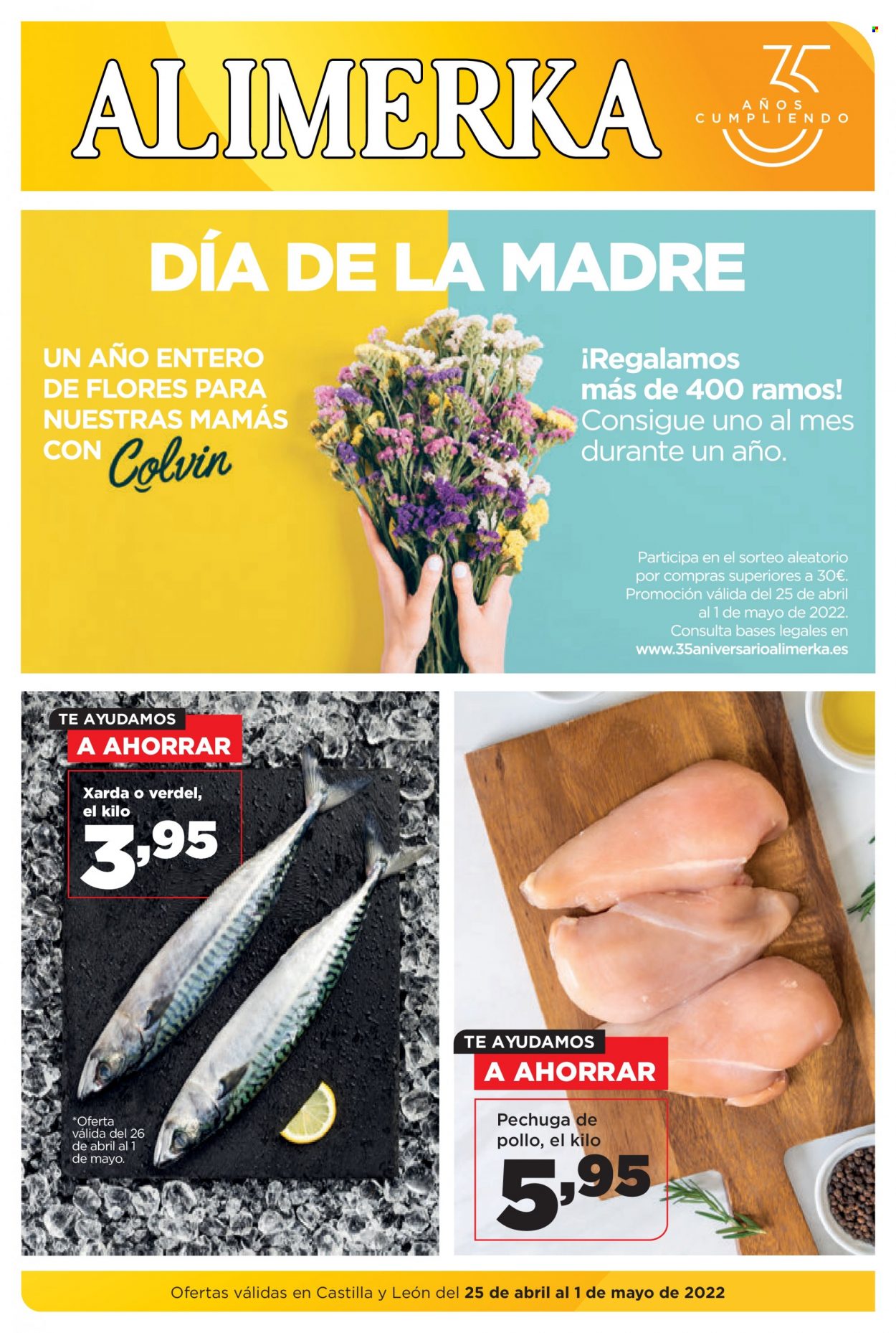 Folleto Alimerka - 25/04/22 - 01/05/22. Página 1
