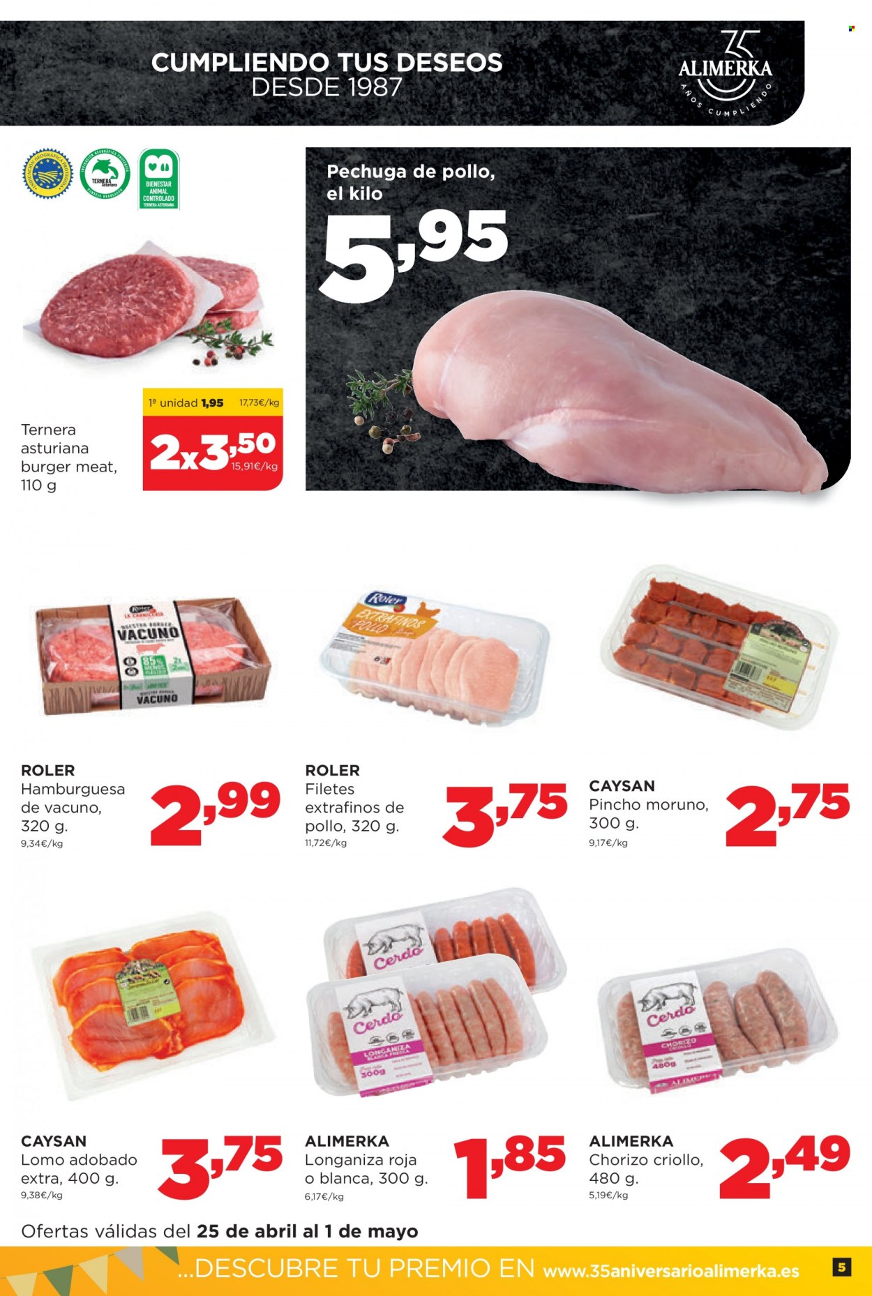 Folleto Alimerka - 25/04/22 - 01/05/22. Página 5