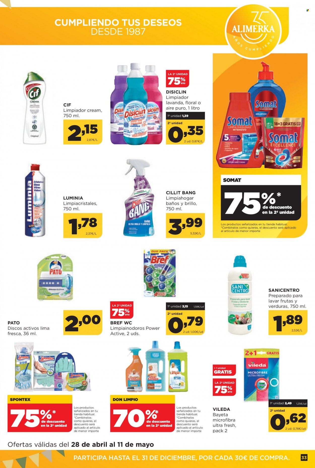 Folleto Alimerka - 28/04/22 - 11/05/22. Página 33