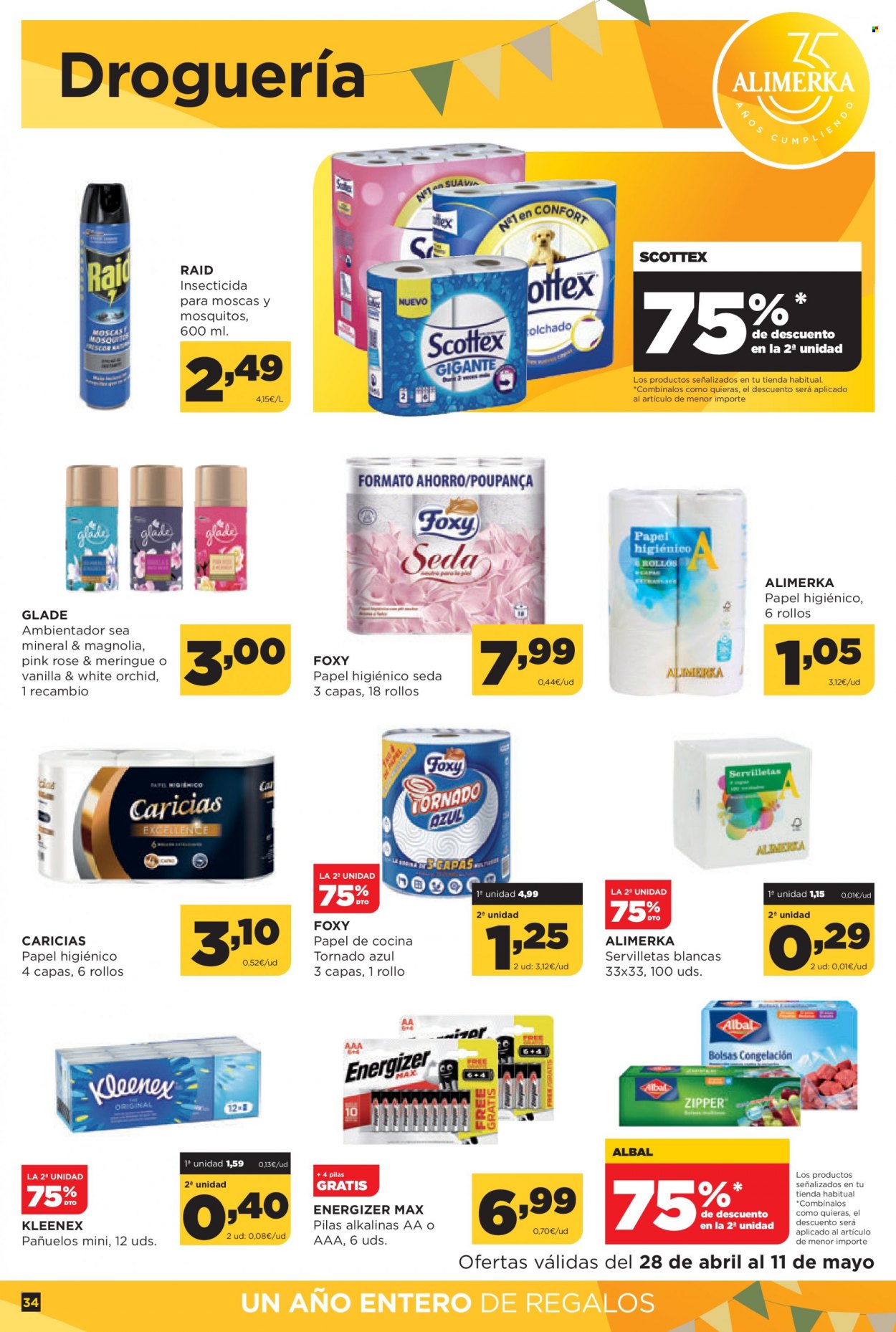 Folleto Alimerka - 28/04/22 - 11/05/22. Página 34