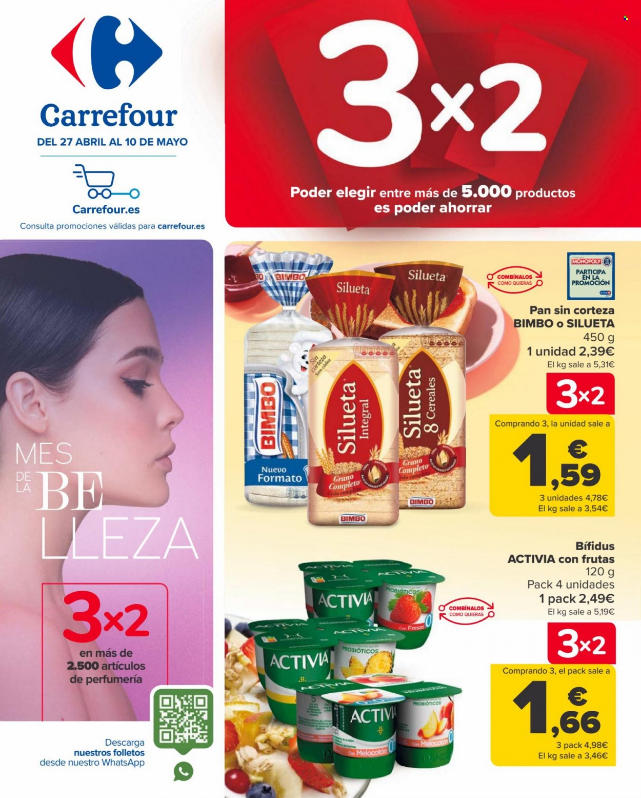 Folleto Carrefour - 27/04/22 - 10/05/22. Página 1