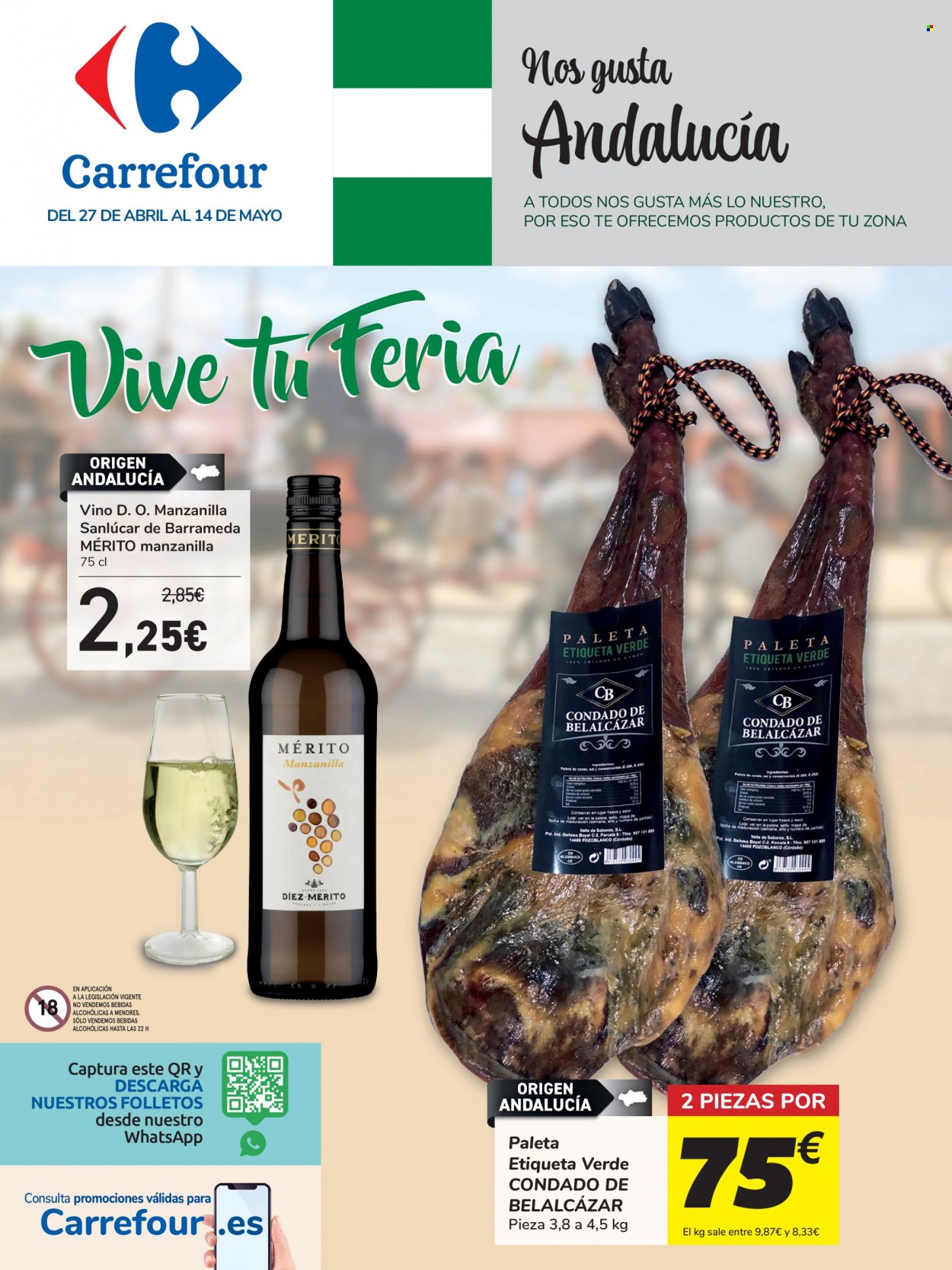 Folleto Carrefour - 27/04/22 - 14/05/22. Página 1