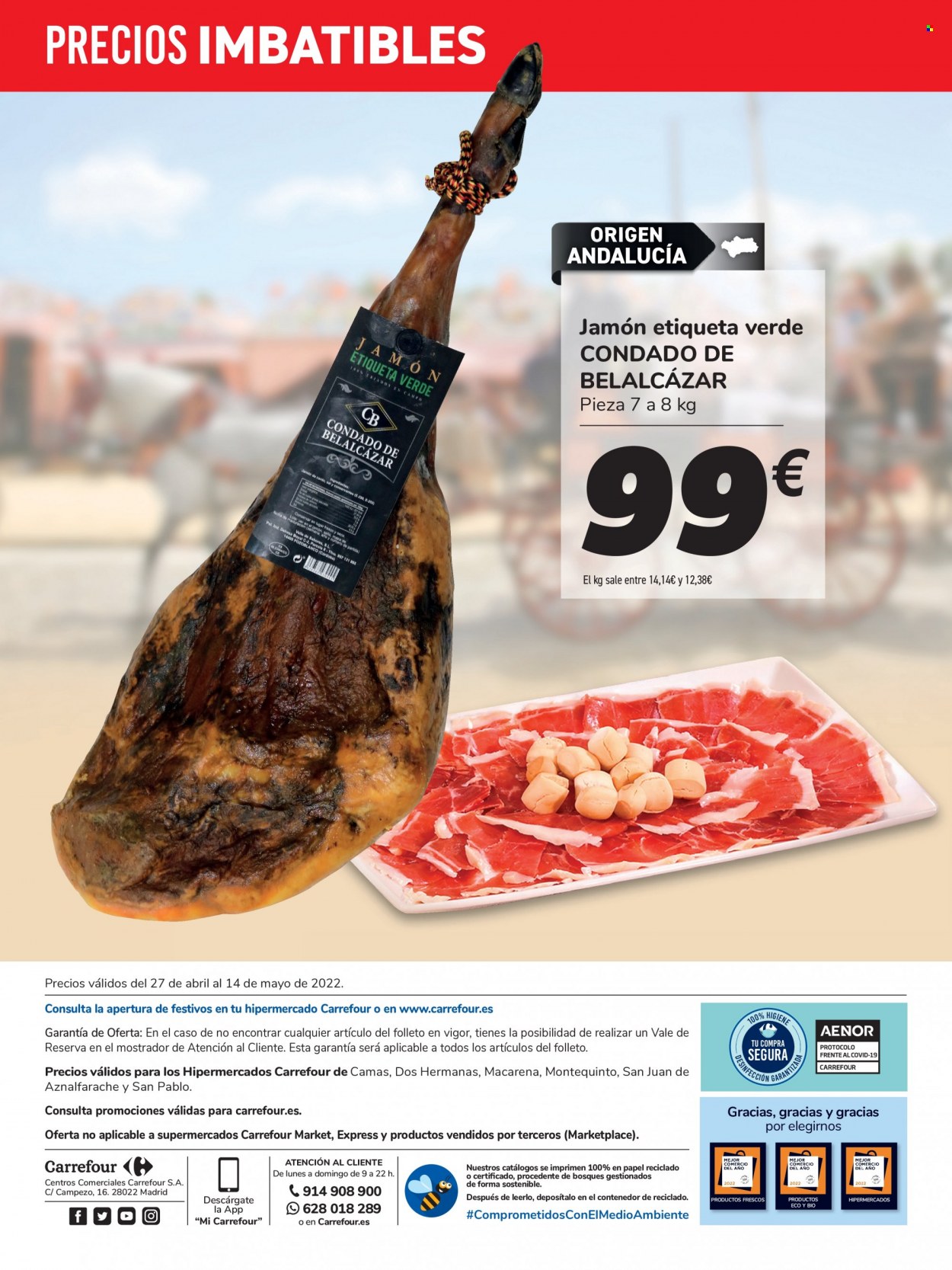Folleto Carrefour - 27/04/22 - 14/05/22. Página 23