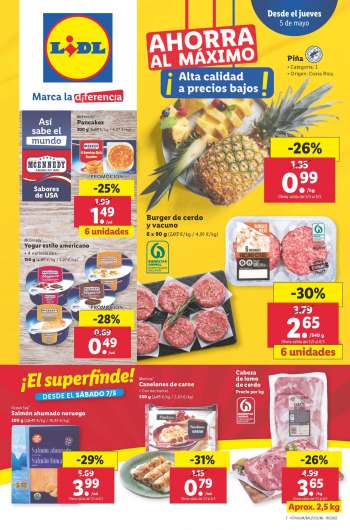 Folleto actual Lidl - 05/05/22 - 11/05/22.