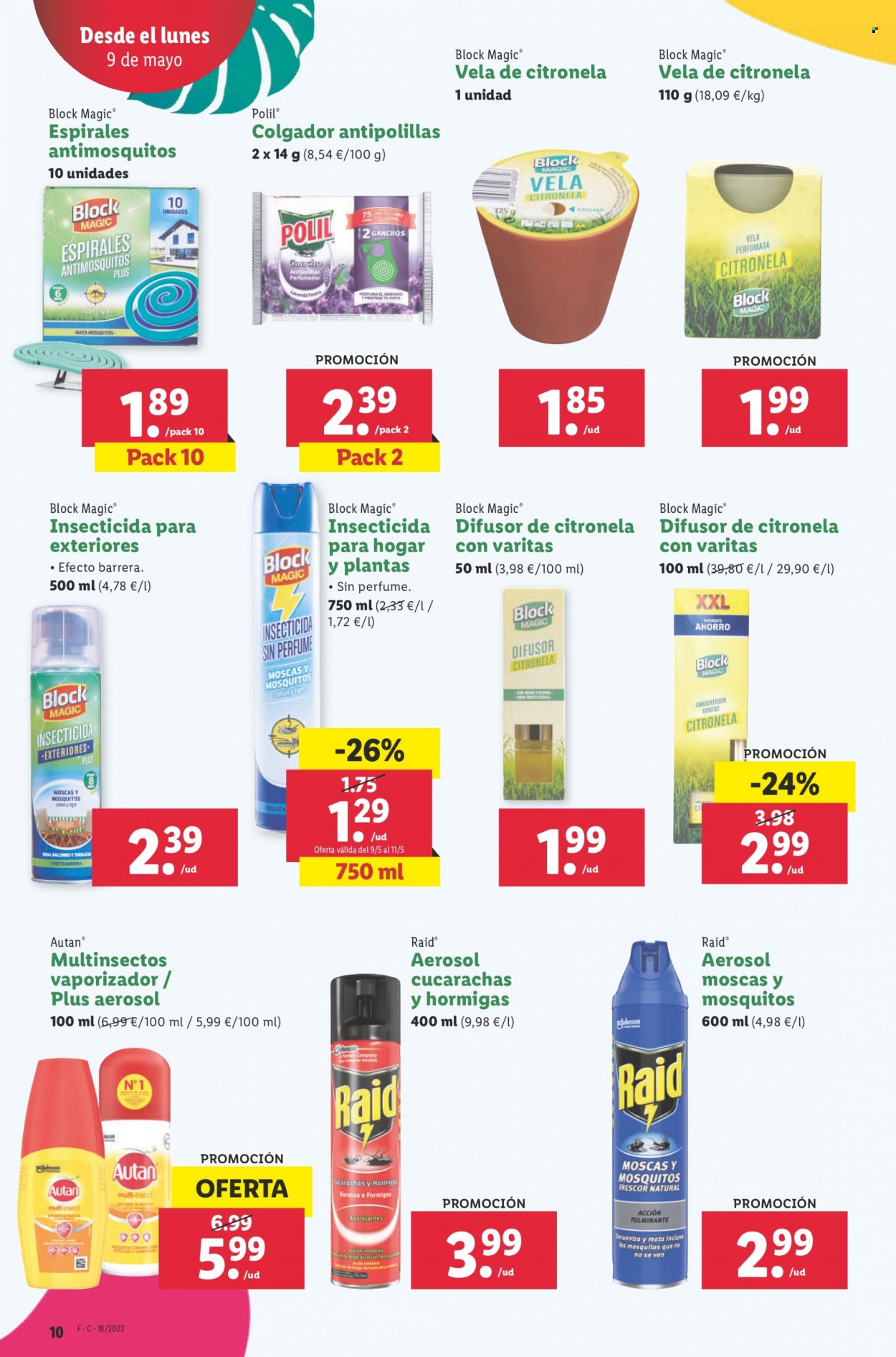 Folleto Lidl - 05/05/22 - 11/05/22. Página 10