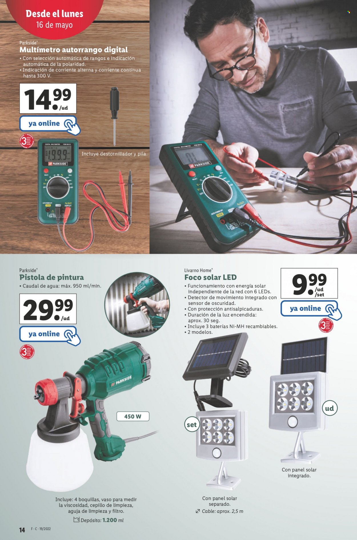 Folleto Lidl - 12/05/22 - 18/05/22. Página 14