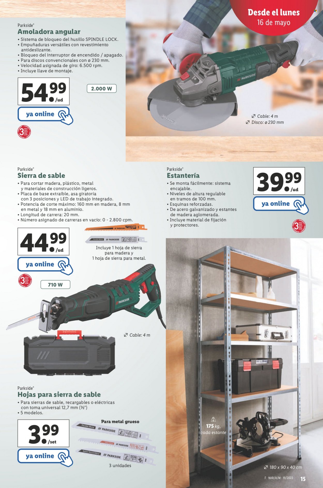 Folleto Lidl - 12/05/22 - 18/05/22. Página 15