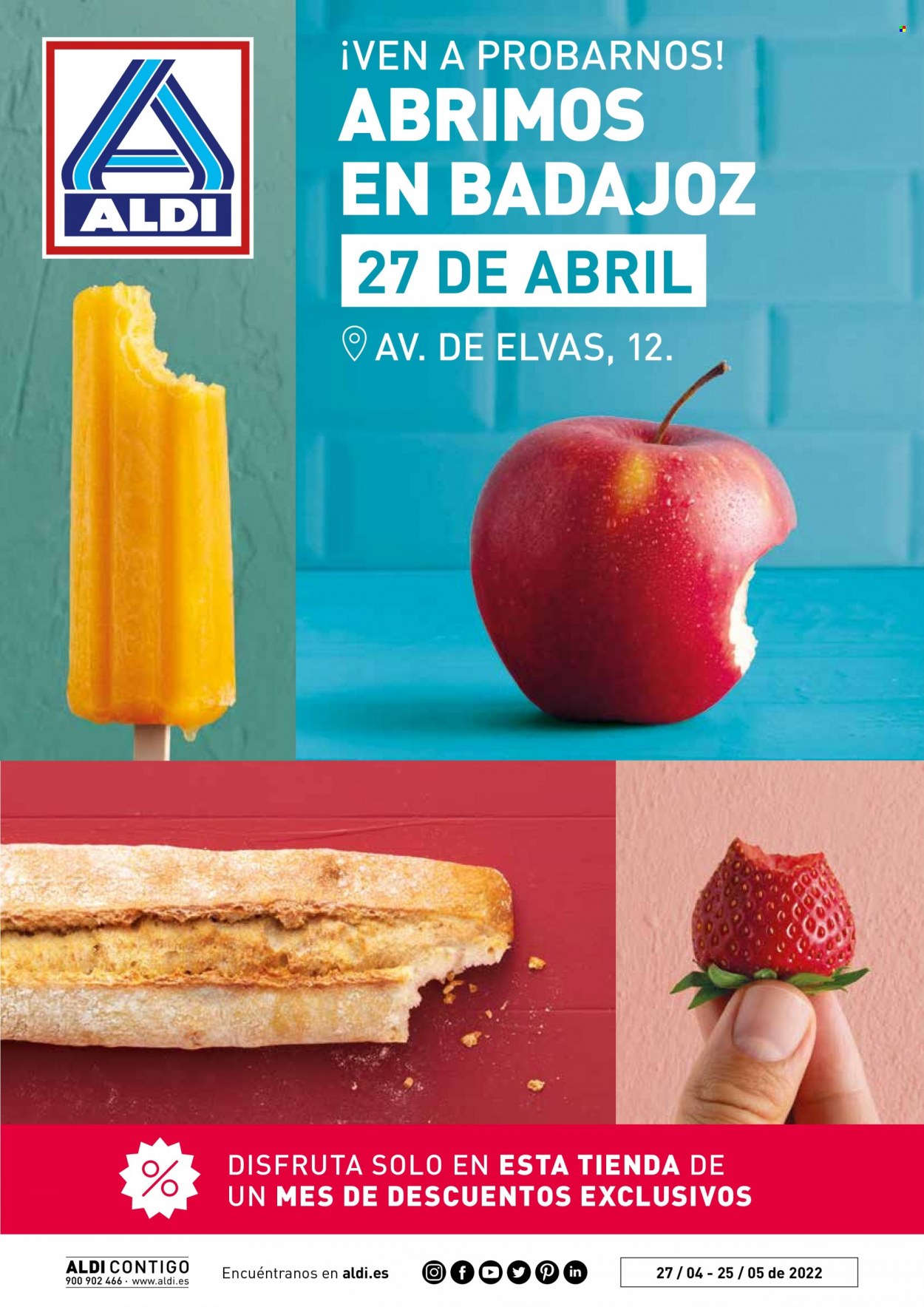 Folleto Aldi - 27/04/22 - 25/05/22. Página 1