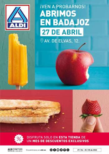 Folleto actual Aldi - 27/04/22 - 25/05/22.