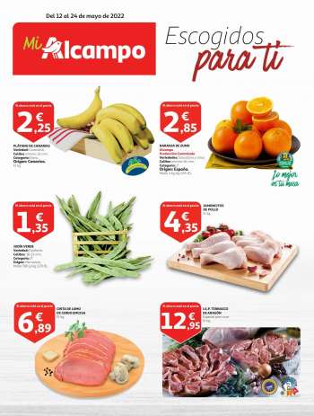 Folleto actual Alcampo - 12/05/22 - 24/05/22.