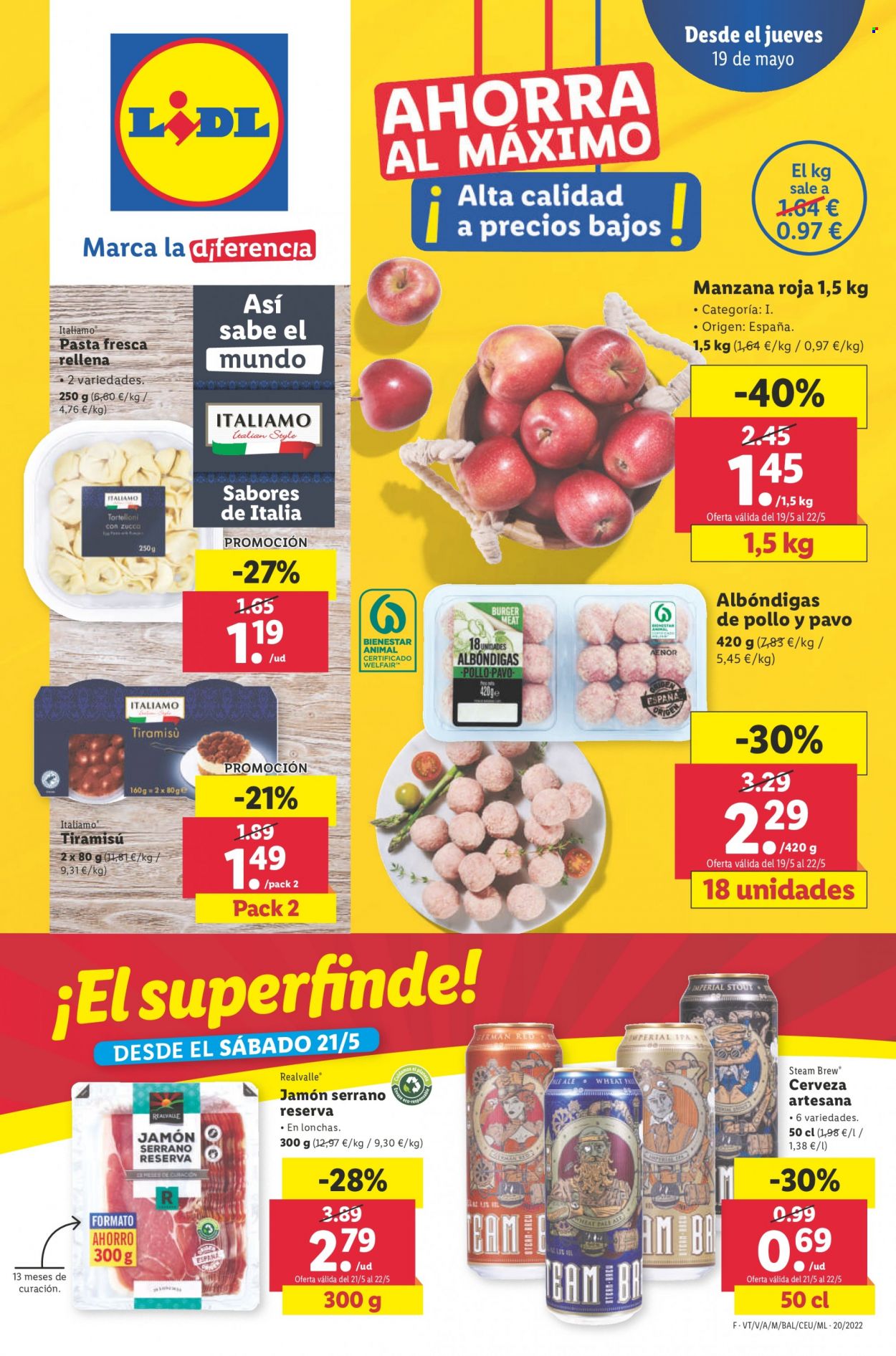 Folleto Lidl - 19/05/22 - 25/05/22. Página 1