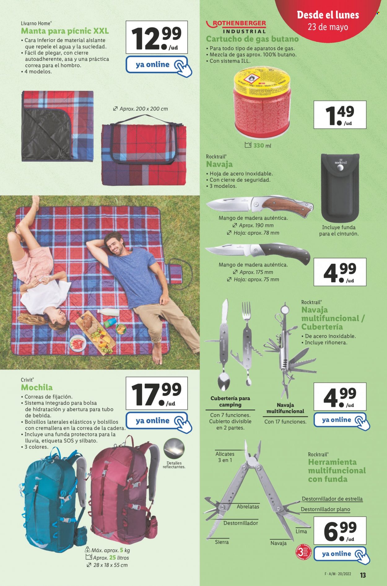 Folleto Lidl - 19/05/22 - 25/05/22. Página 13
