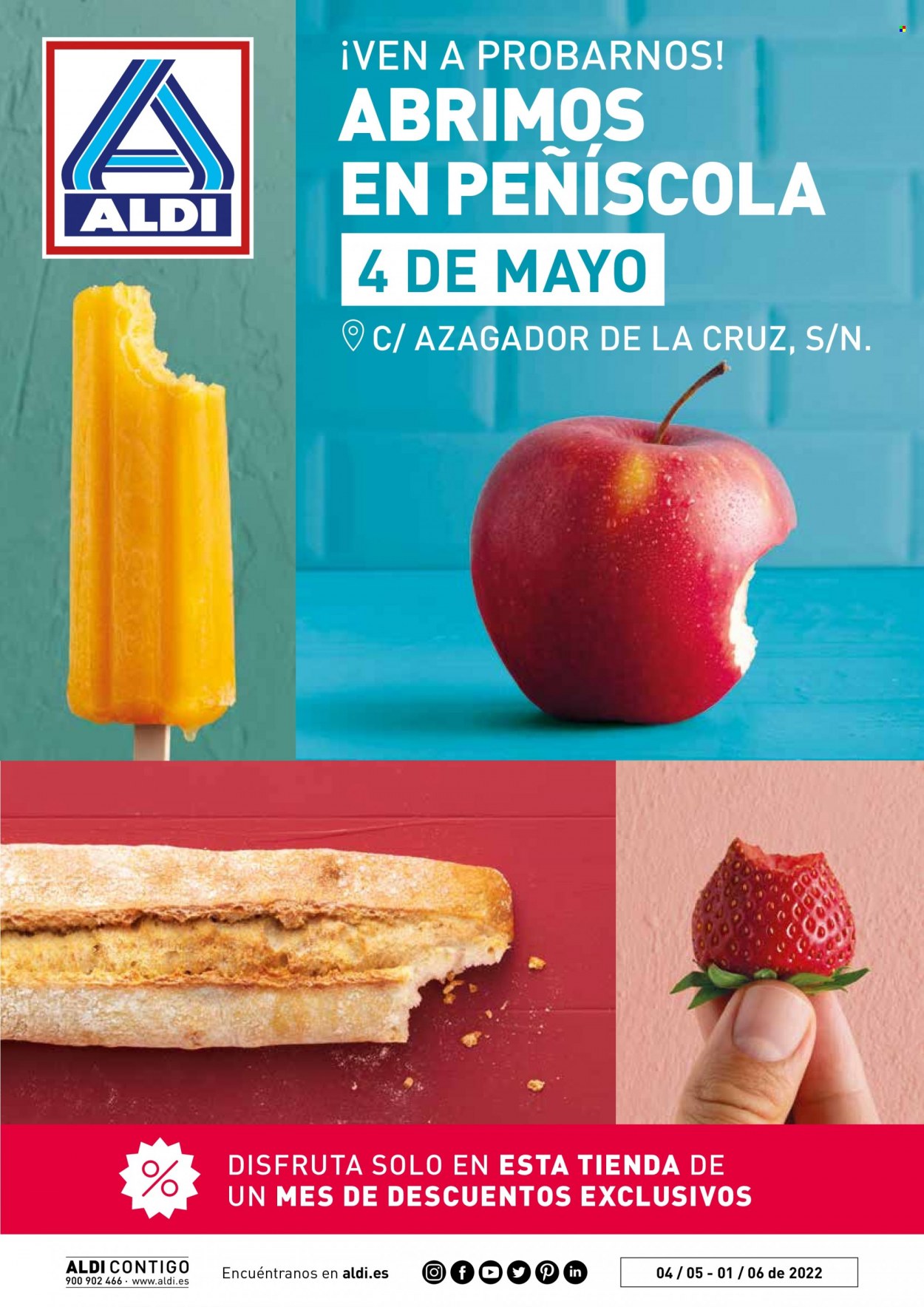 Folleto Aldi - 04/05/22 - 01/06/22. Página 1