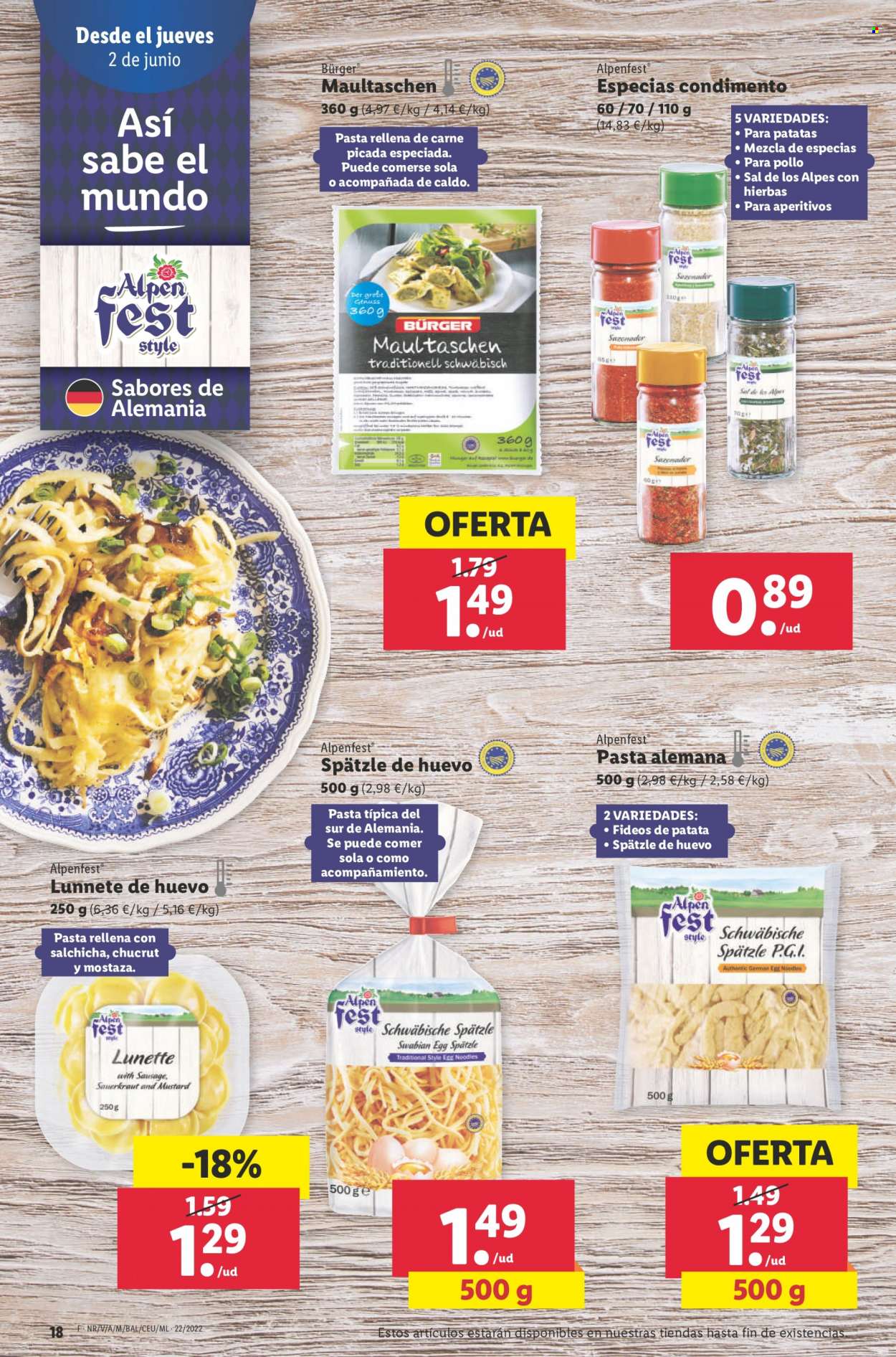 Folleto Lidl - 02/06/22 - 08/06/22. Página 18