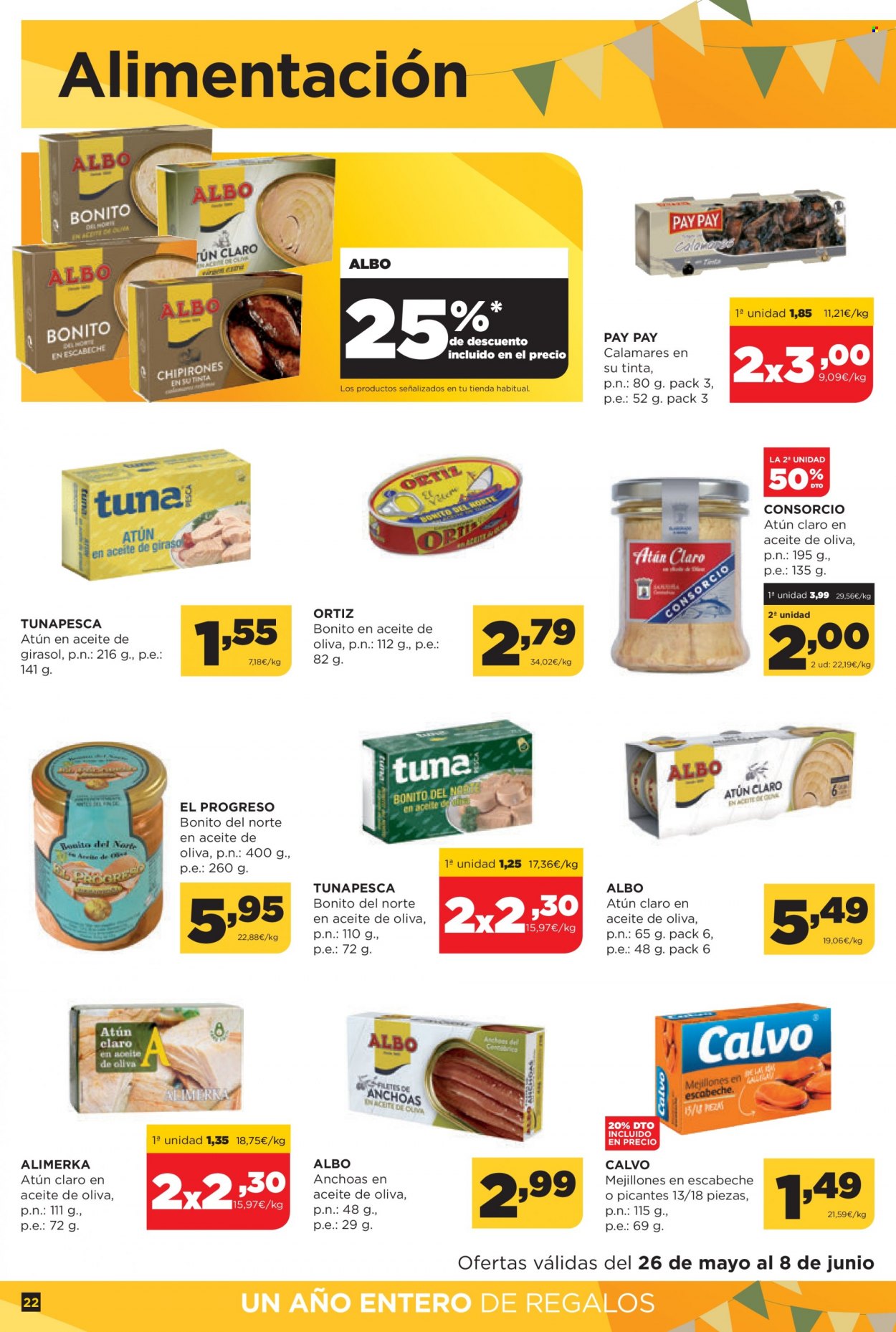 Folleto Alimerka - 26/05/22 - 08/06/22. Página 22