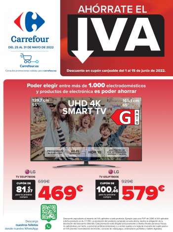 Folleto actual Carrefour - 25/05/22 - 31/05/22.