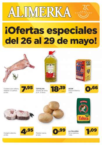 Folleto actual Alimerka - 26/05/22 - 29/05/22.