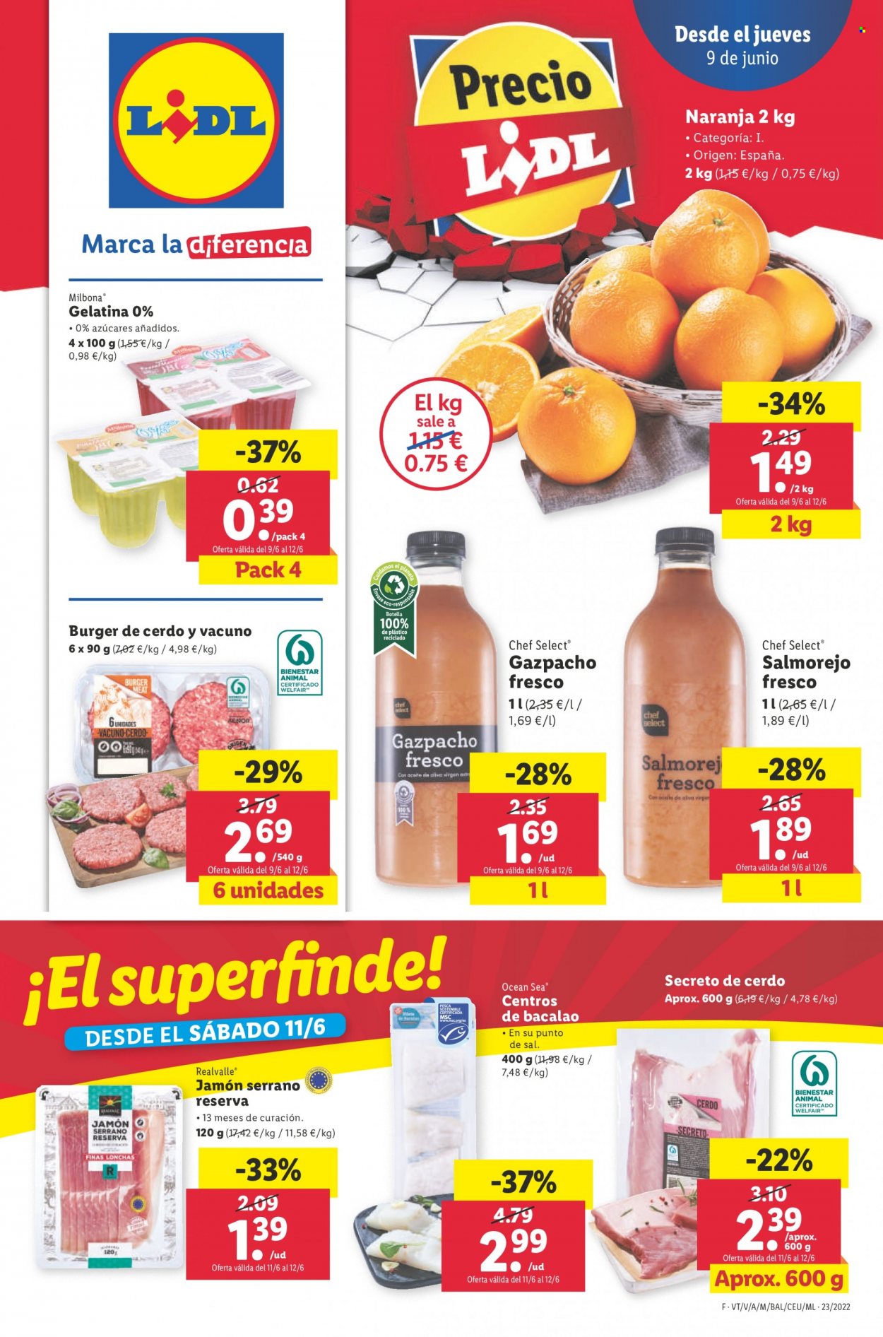 Folleto Lidl - 09/06/22 - 15/06/22. Página 1