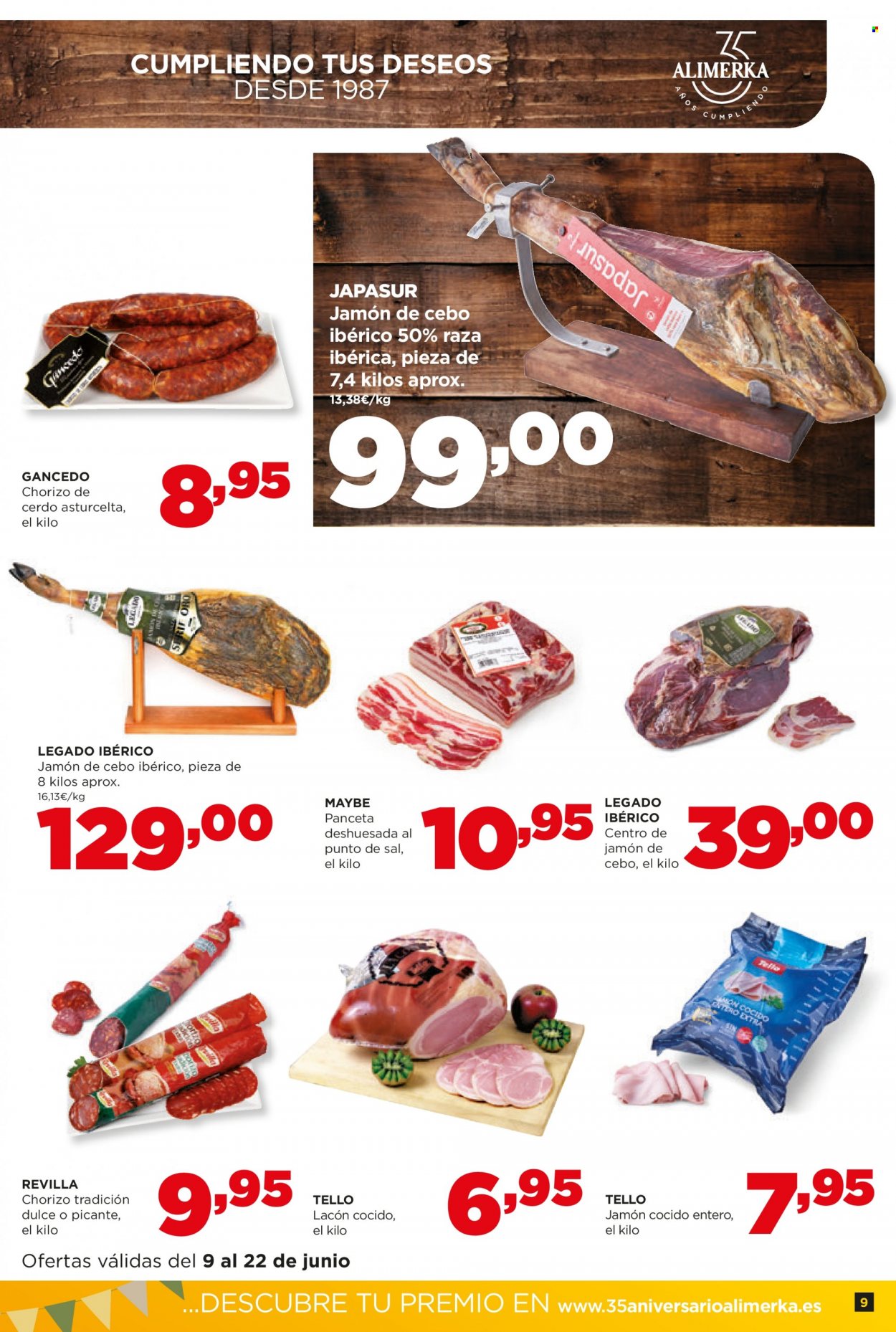 Folleto Alimerka - 09/06/22 - 22/06/22. Página 9