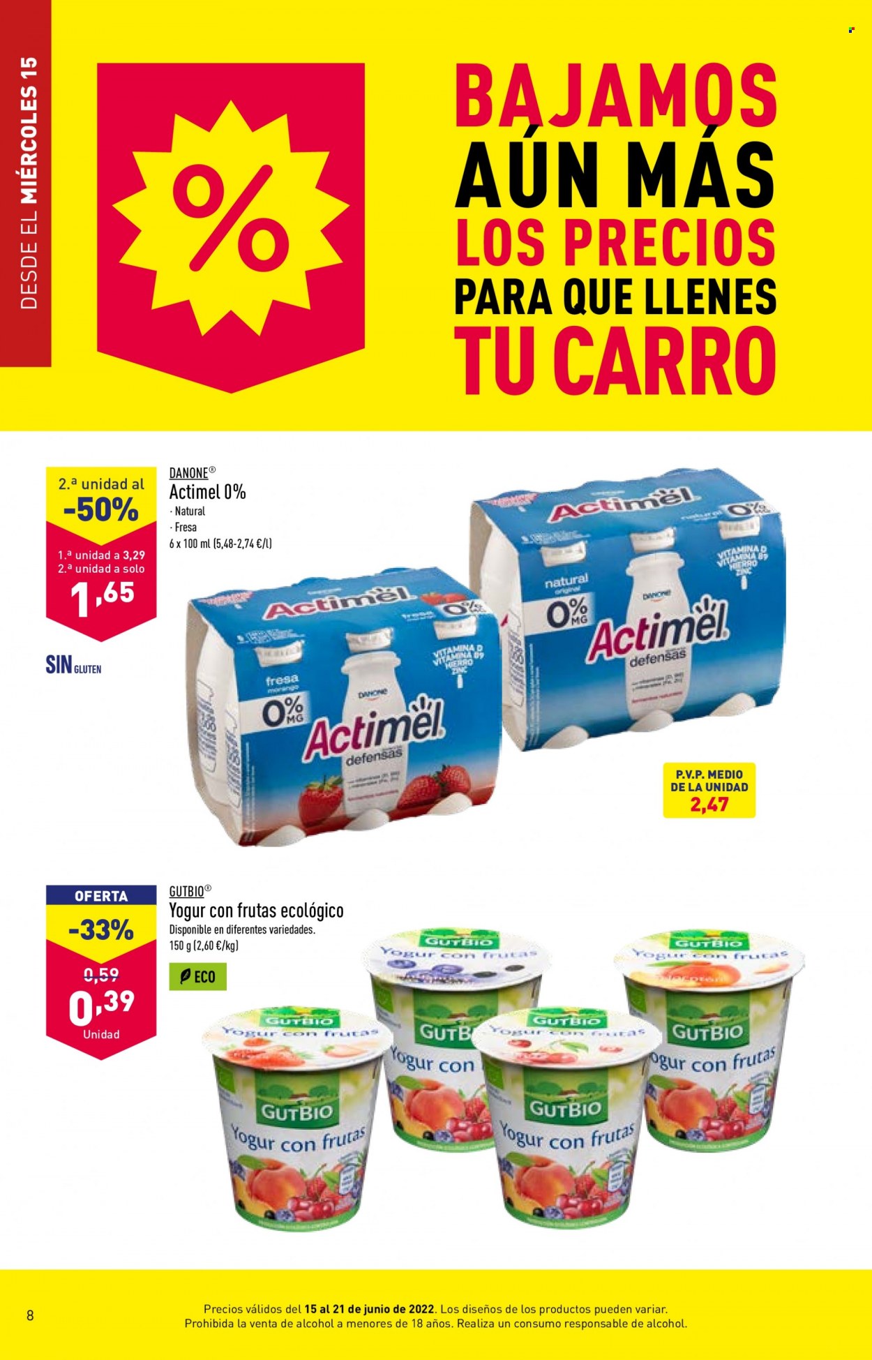 Folleto Aldi - 15/06/22 - 21/06/22. Página 8