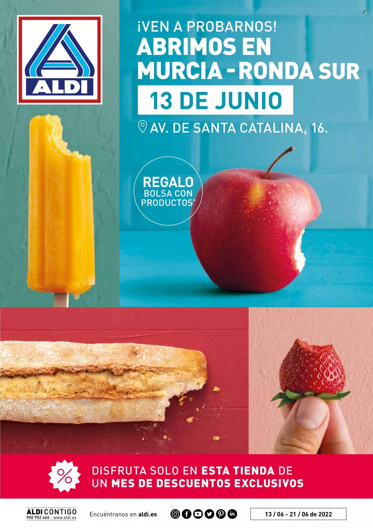 Folleto Aldi - 13/06/22 - 21/06/22. Página 1