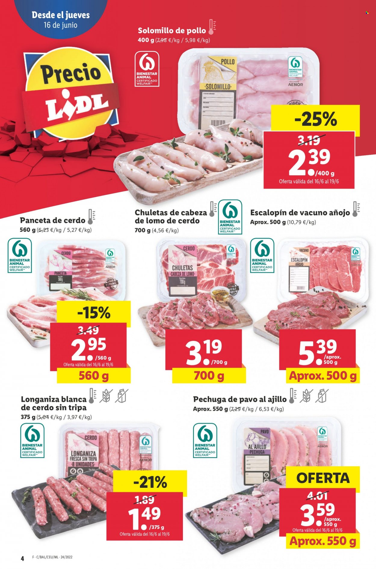Folleto Lidl - 16/06/22 - 22/06/22. Página 4