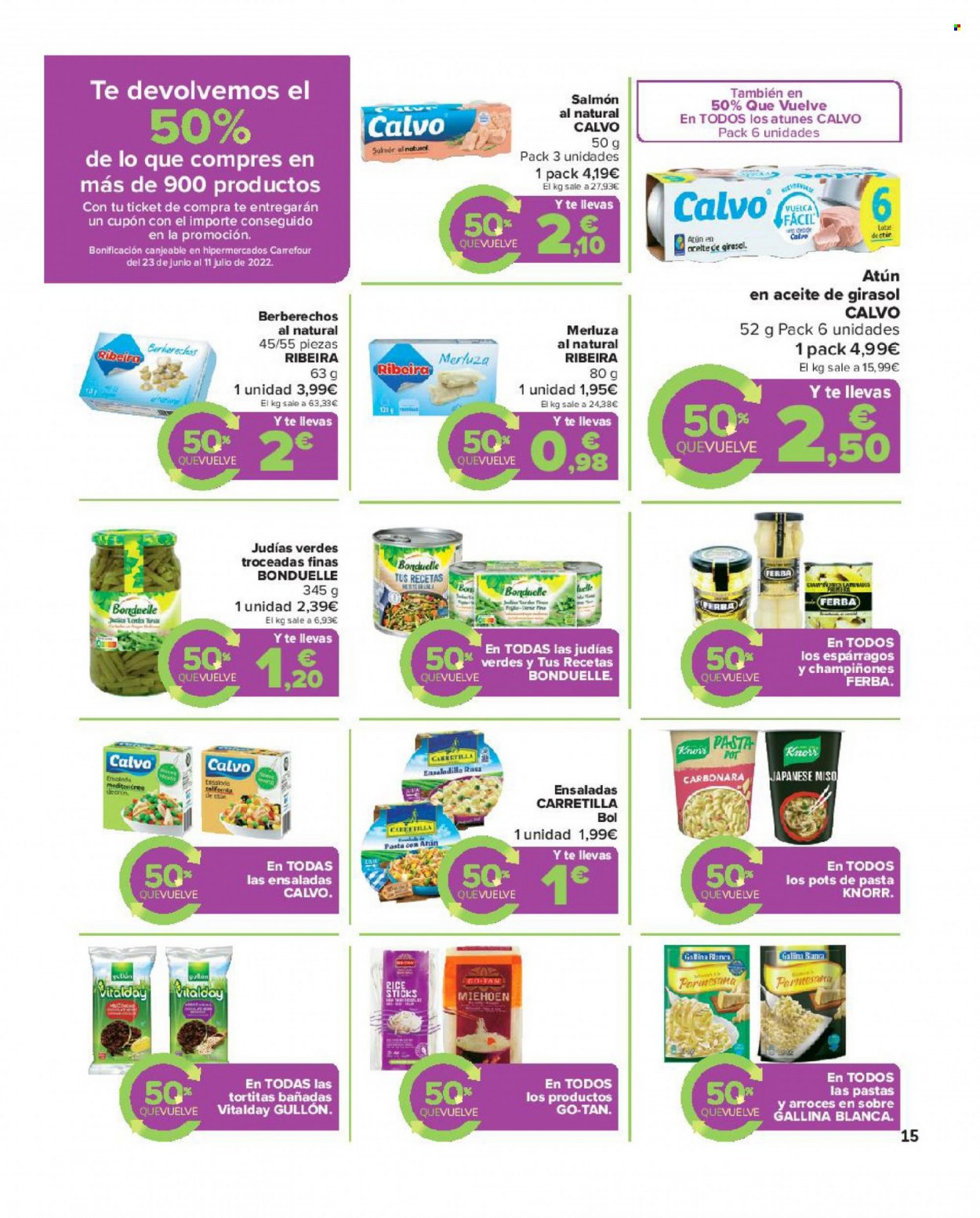 Folleto Carrefour - 10/06/22 - 22/06/22. Página 15