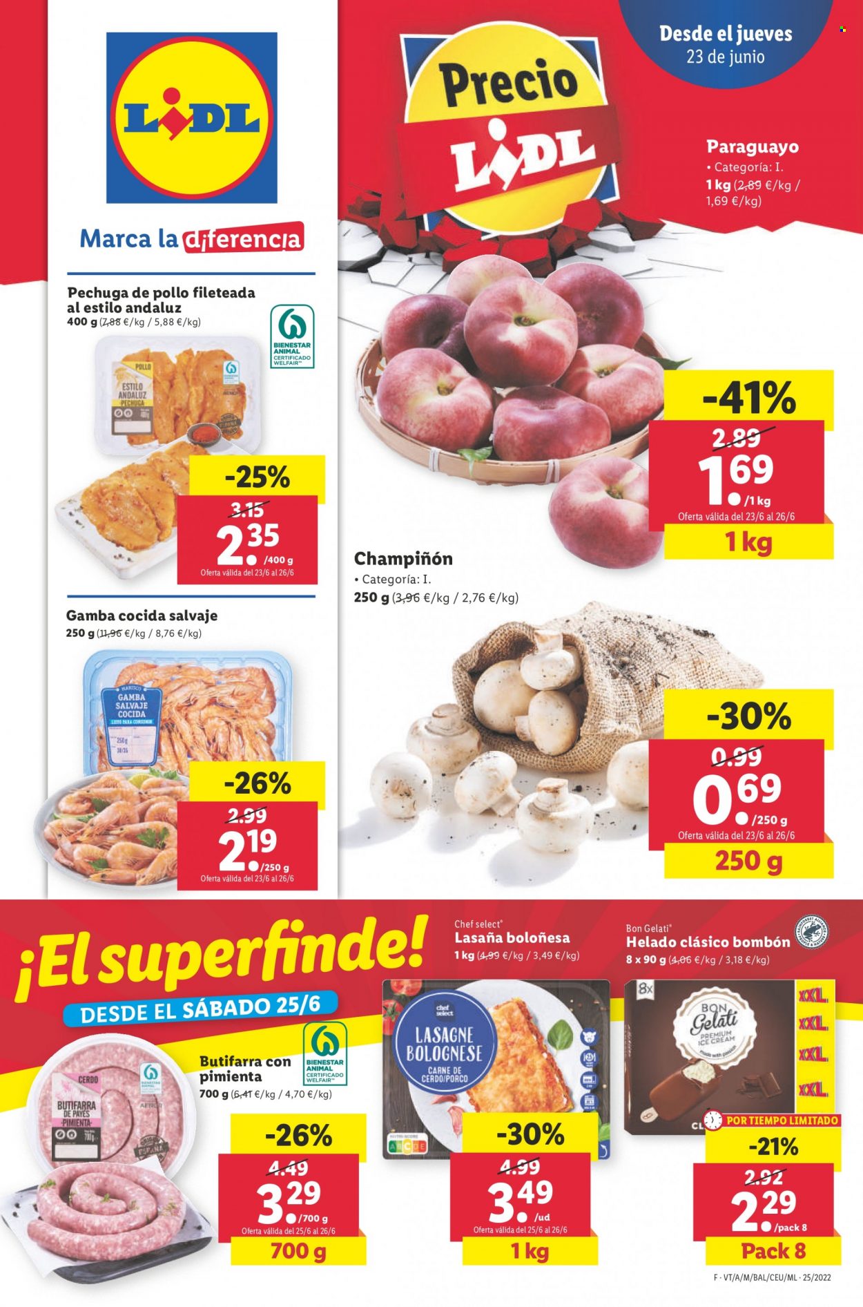 Folleto Lidl - 23/06/22 - 29/06/22. Página 1