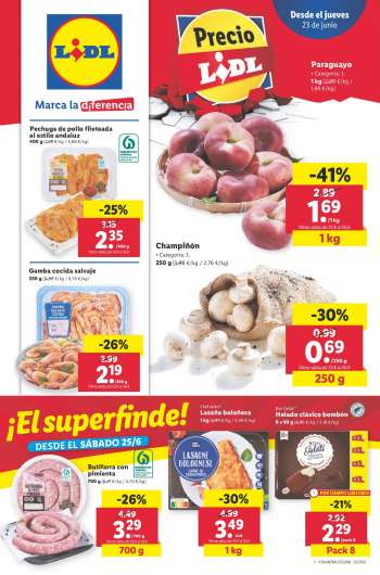 Folleto actual Lidl - 23/06/22 - 29/06/22.