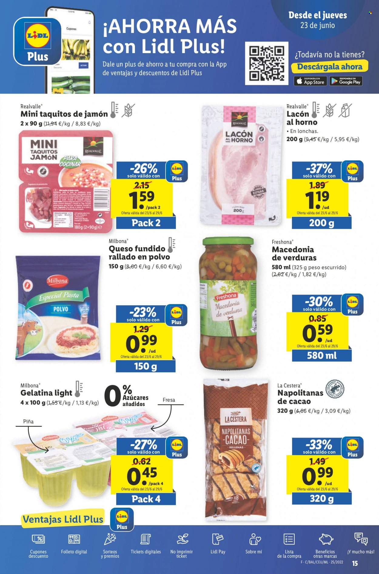 Folleto Lidl - 23/06/22 - 29/06/22. Página 15