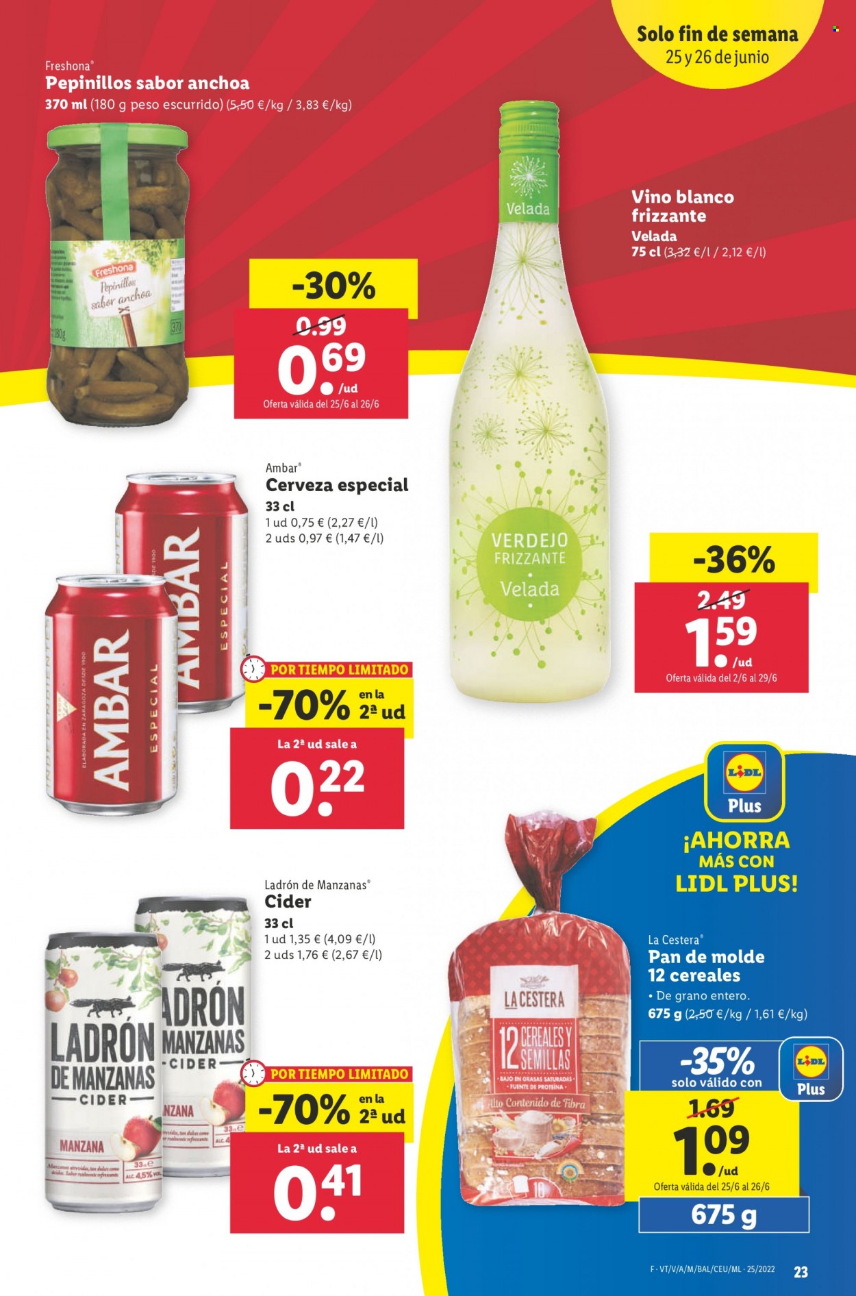 Folleto Lidl - 23/06/22 - 29/06/22. Página 23