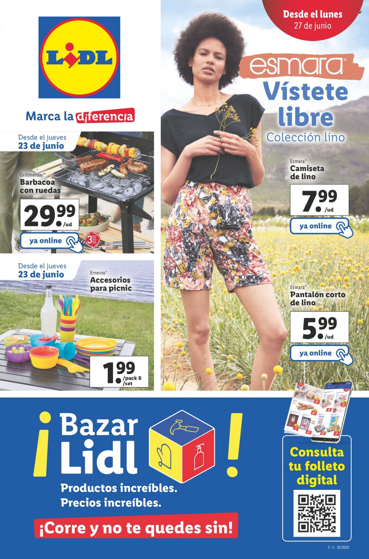 Folleto Lidl - 23/06/22 - 29/06/22. Página 1