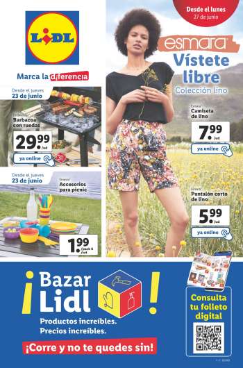 Folleto actual Lidl - 23/06/22 - 29/06/22.