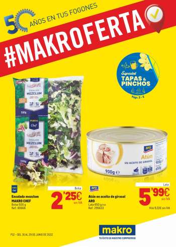 Folleto actual Makro - 16/06/22 - 29/06/22.