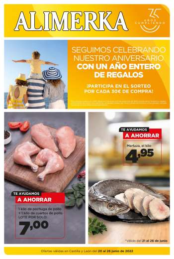 Folleto actual Alimerka - 20/06/22 - 26/06/22.