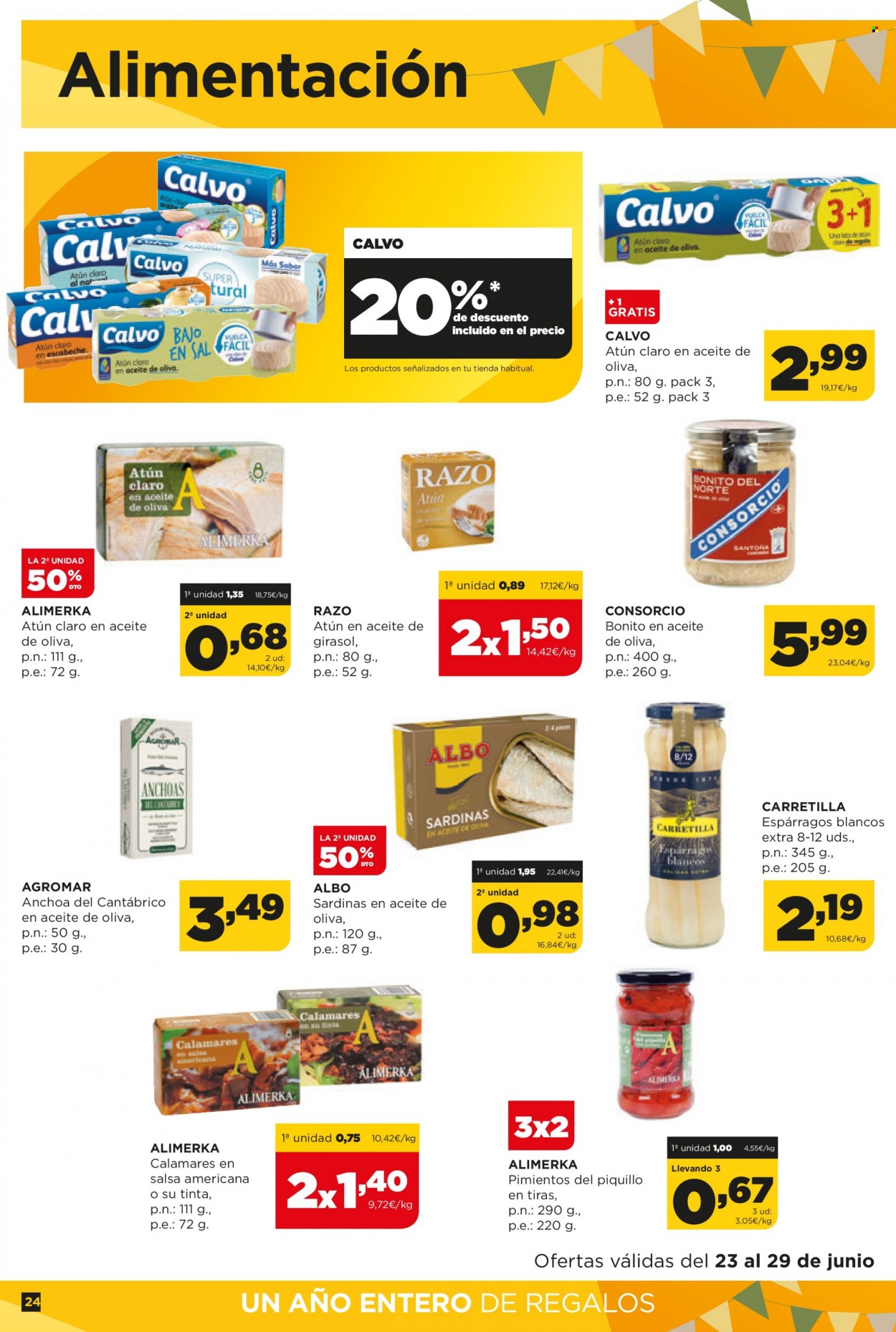 Folleto Alimerka - 23/06/22 - 29/06/22. Página 24