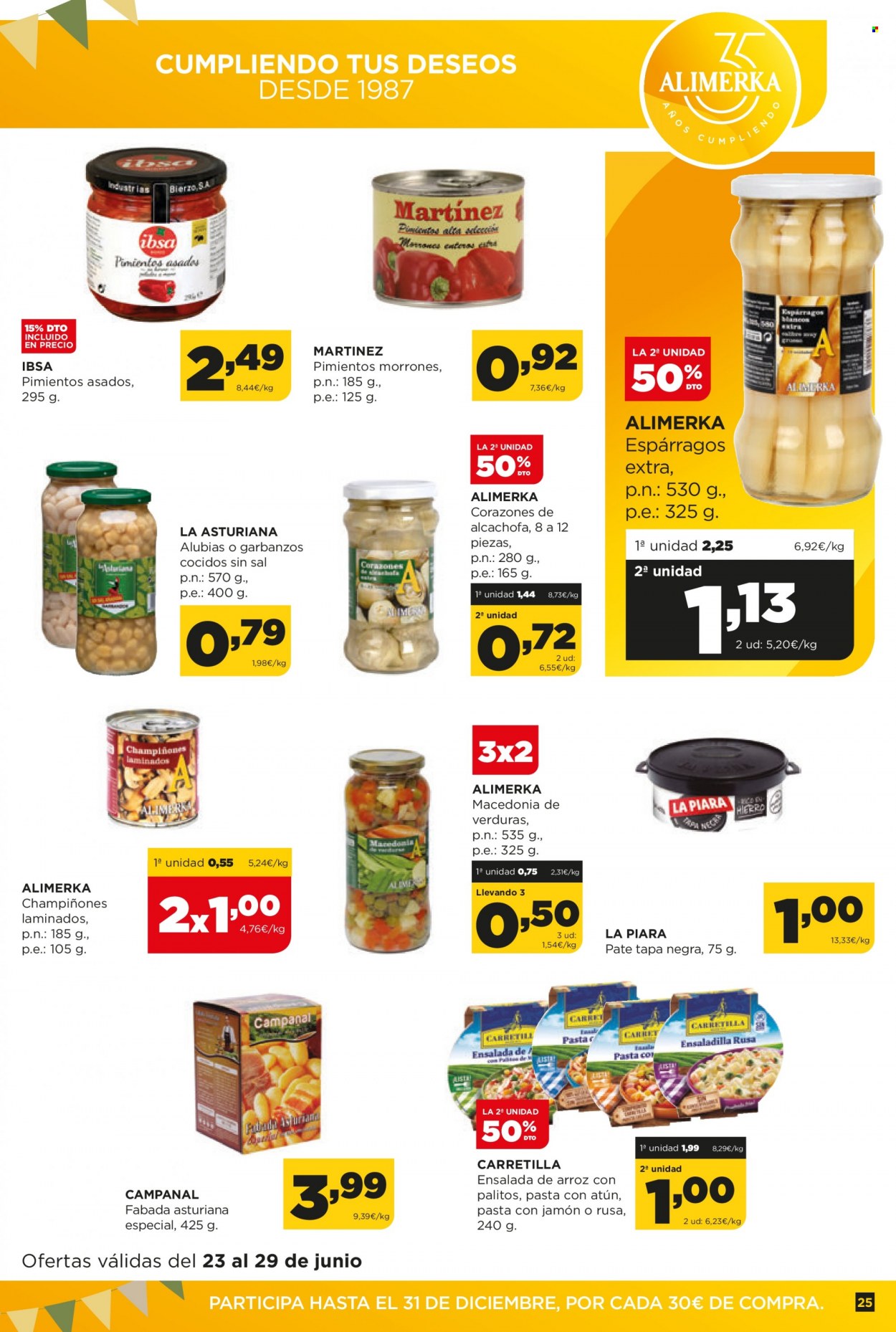 Folleto Alimerka - 23/06/22 - 29/06/22. Página 25