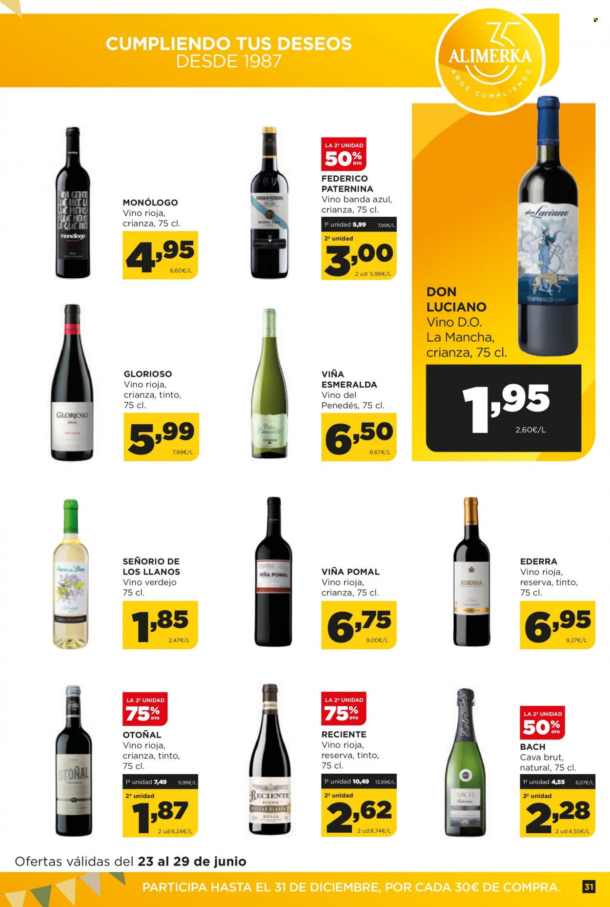 Folleto Alimerka - 23/06/22 - 29/06/22. Página 31