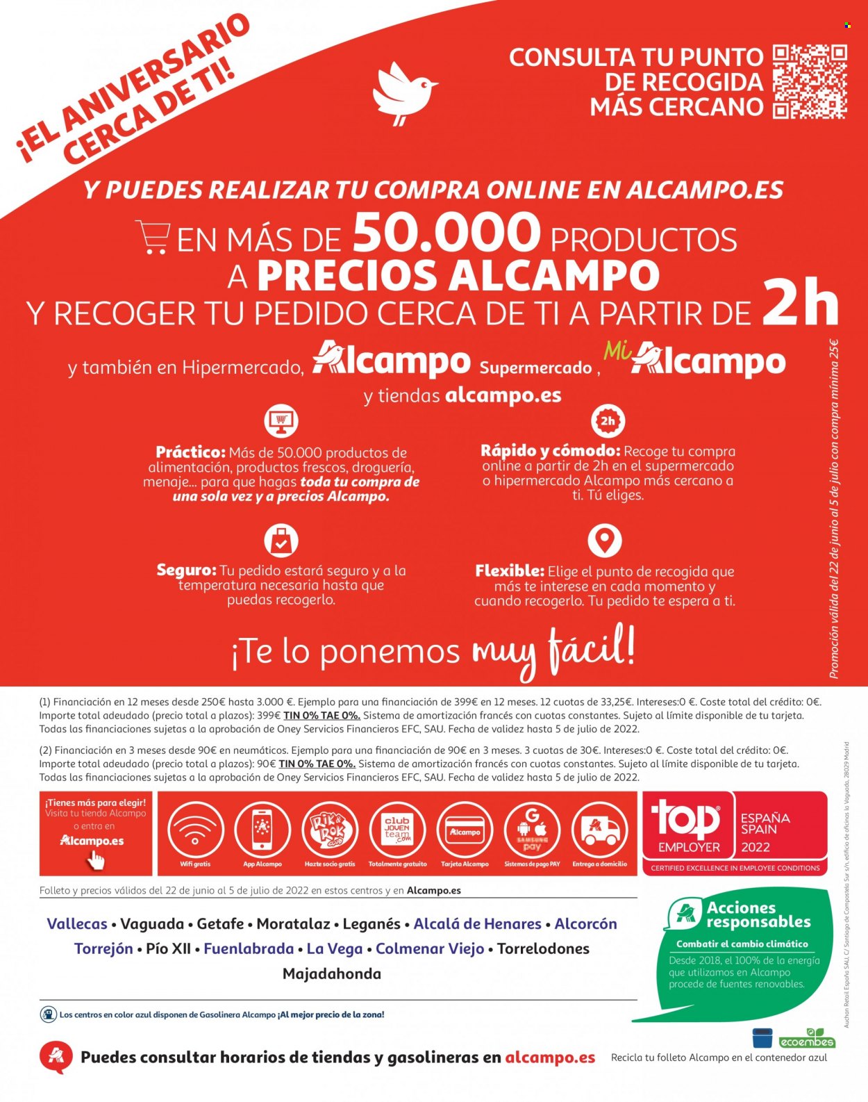 Folleto Alcampo - 22/06/22 - 05/07/22. Página 40