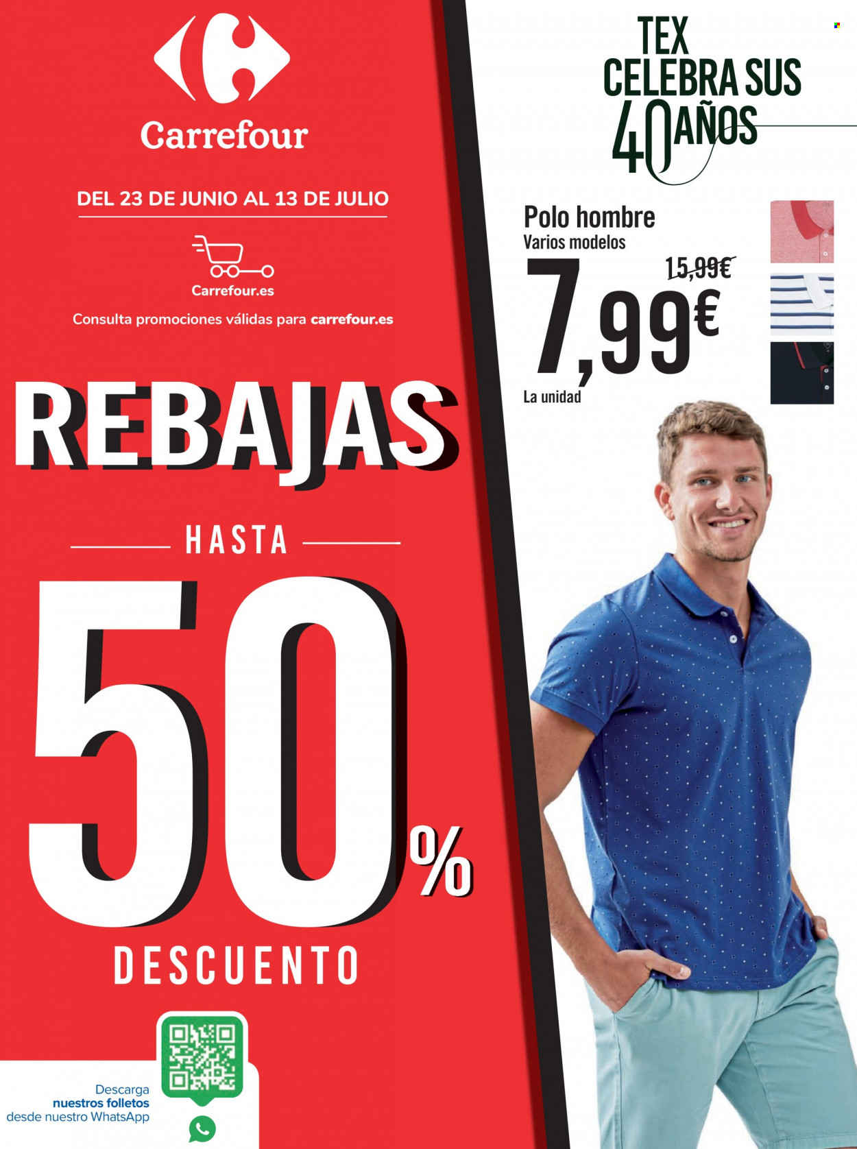 Folleto Carrefour - 23/06/22 - 13/07/22. Página 1