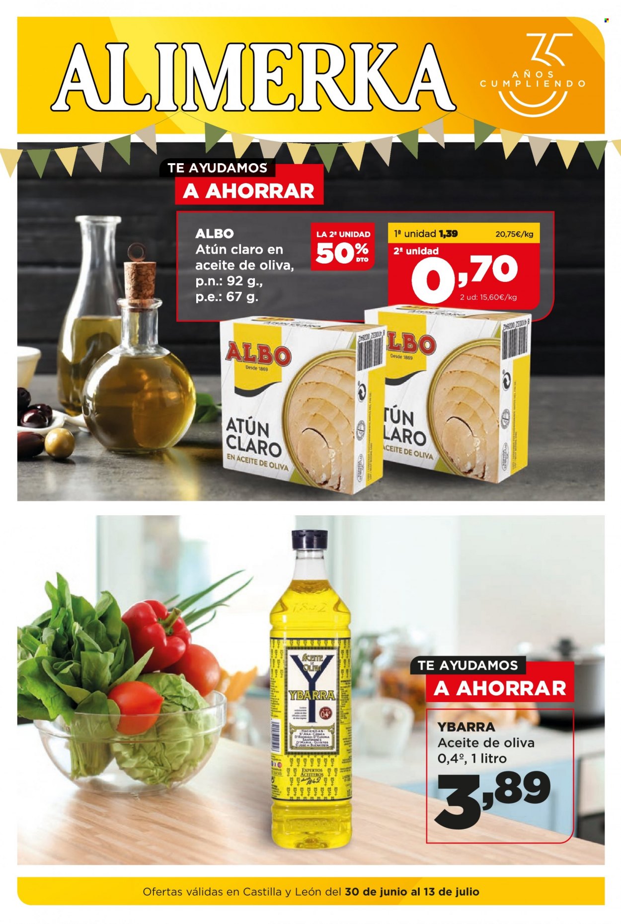 Folleto Alimerka - 30/06/22 - 13/07/22. Página 1