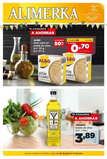 Folleto actual Alimerka - 30/06/22 - 13/07/22.