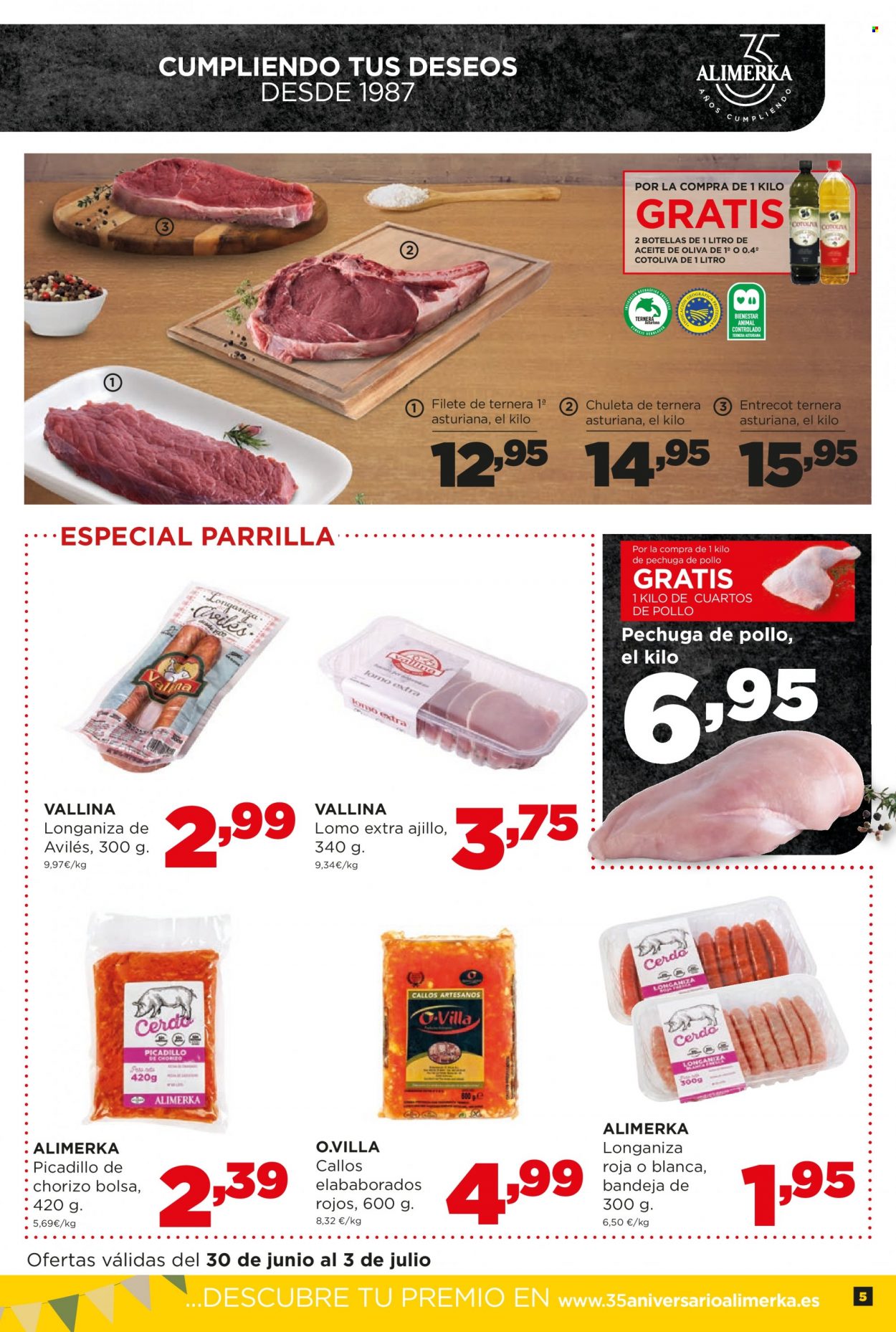 Folleto Alimerka - 30/06/22 - 13/07/22. Página 5