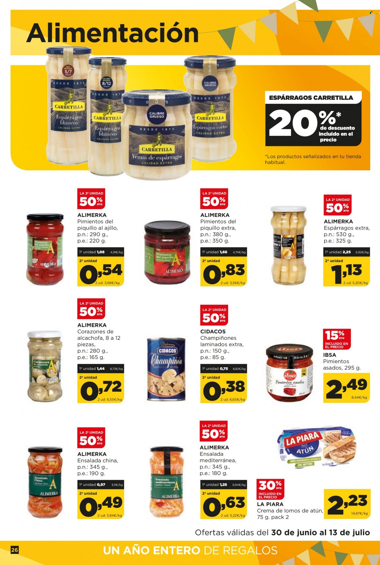 Folleto Alimerka - 30/06/22 - 13/07/22. Página 26
