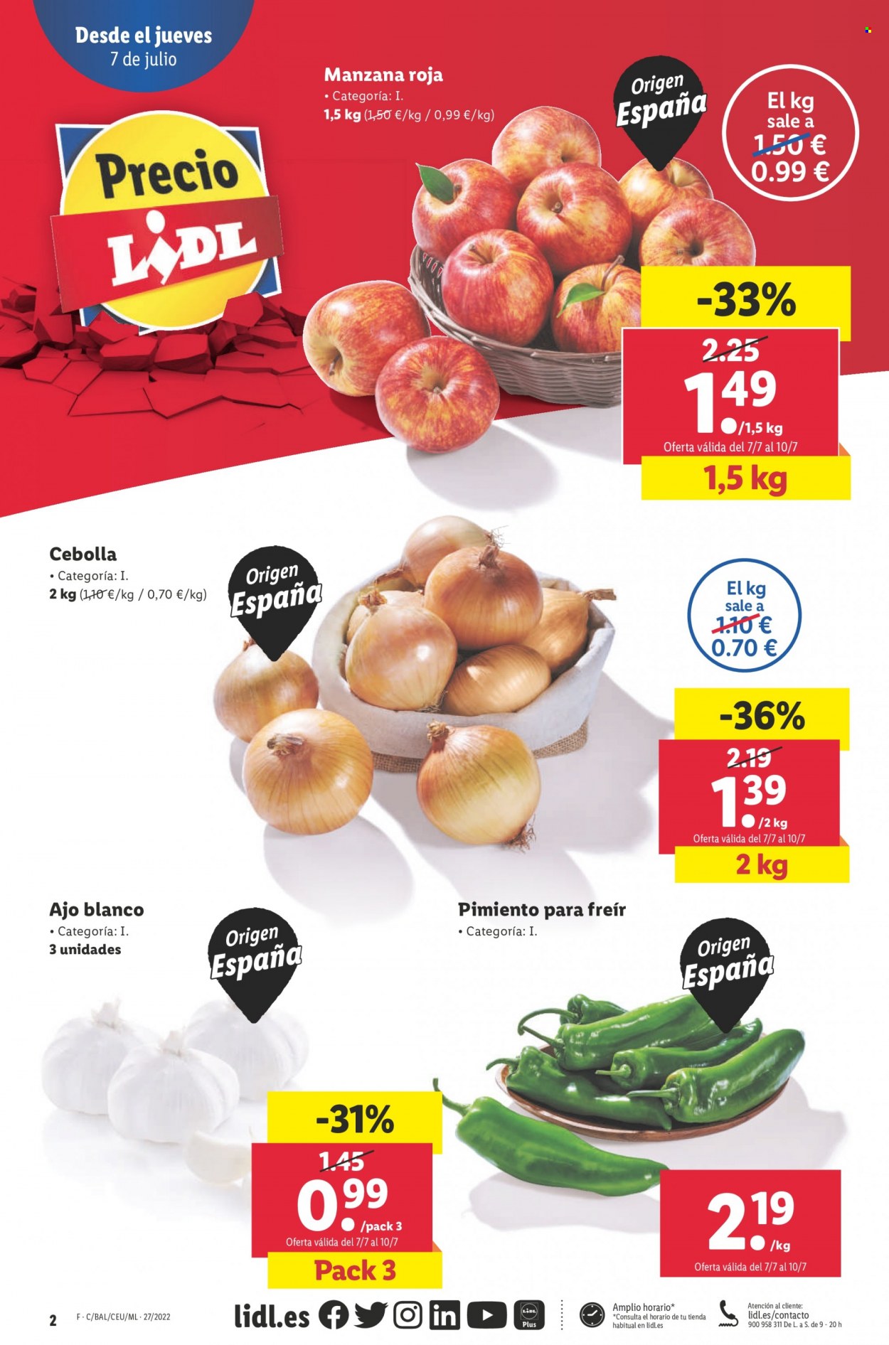 Folleto Lidl - 07/07/22 - 13/07/22. Página 2