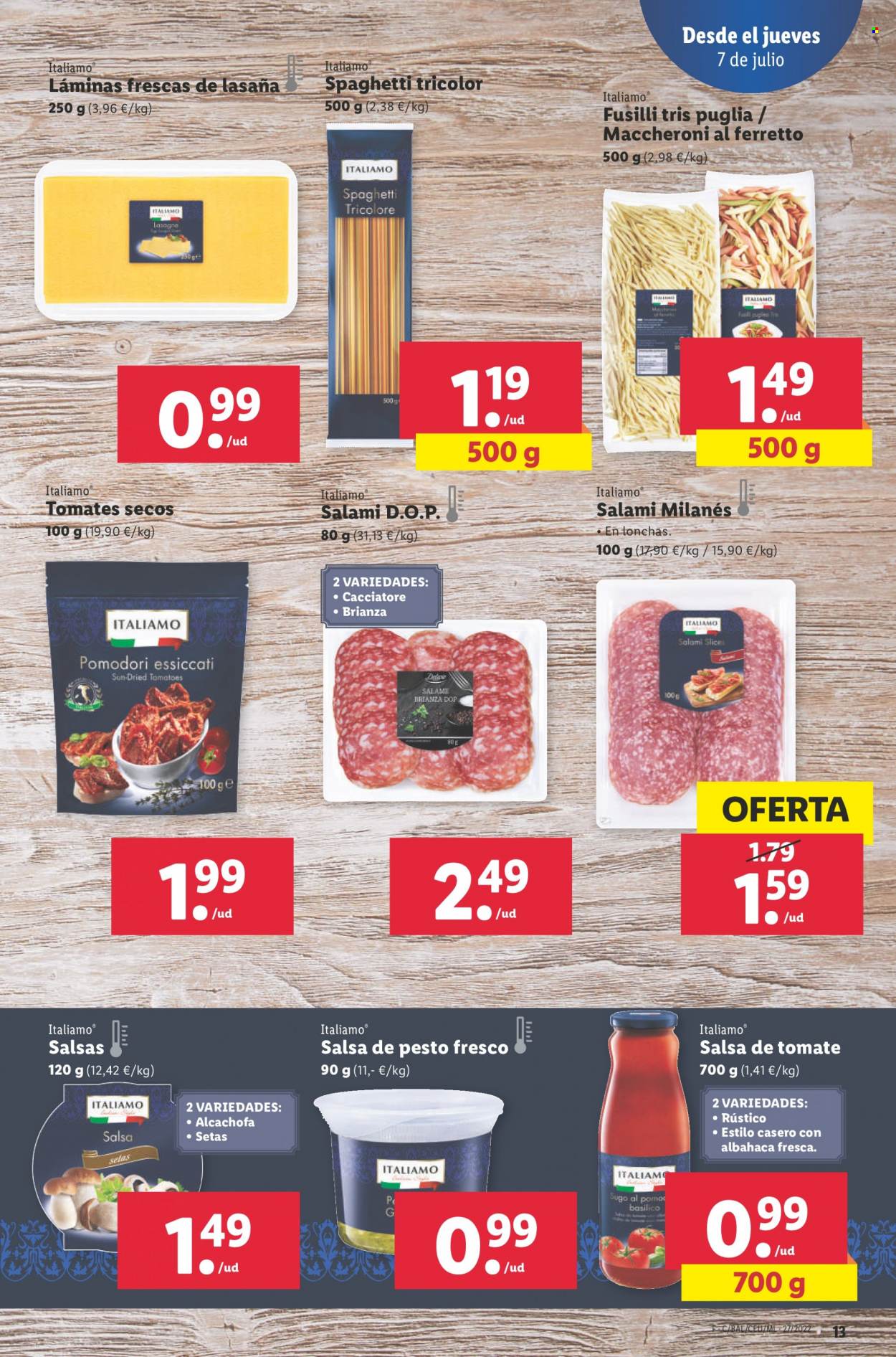 Folleto Lidl - 07/07/22 - 13/07/22. Página 13