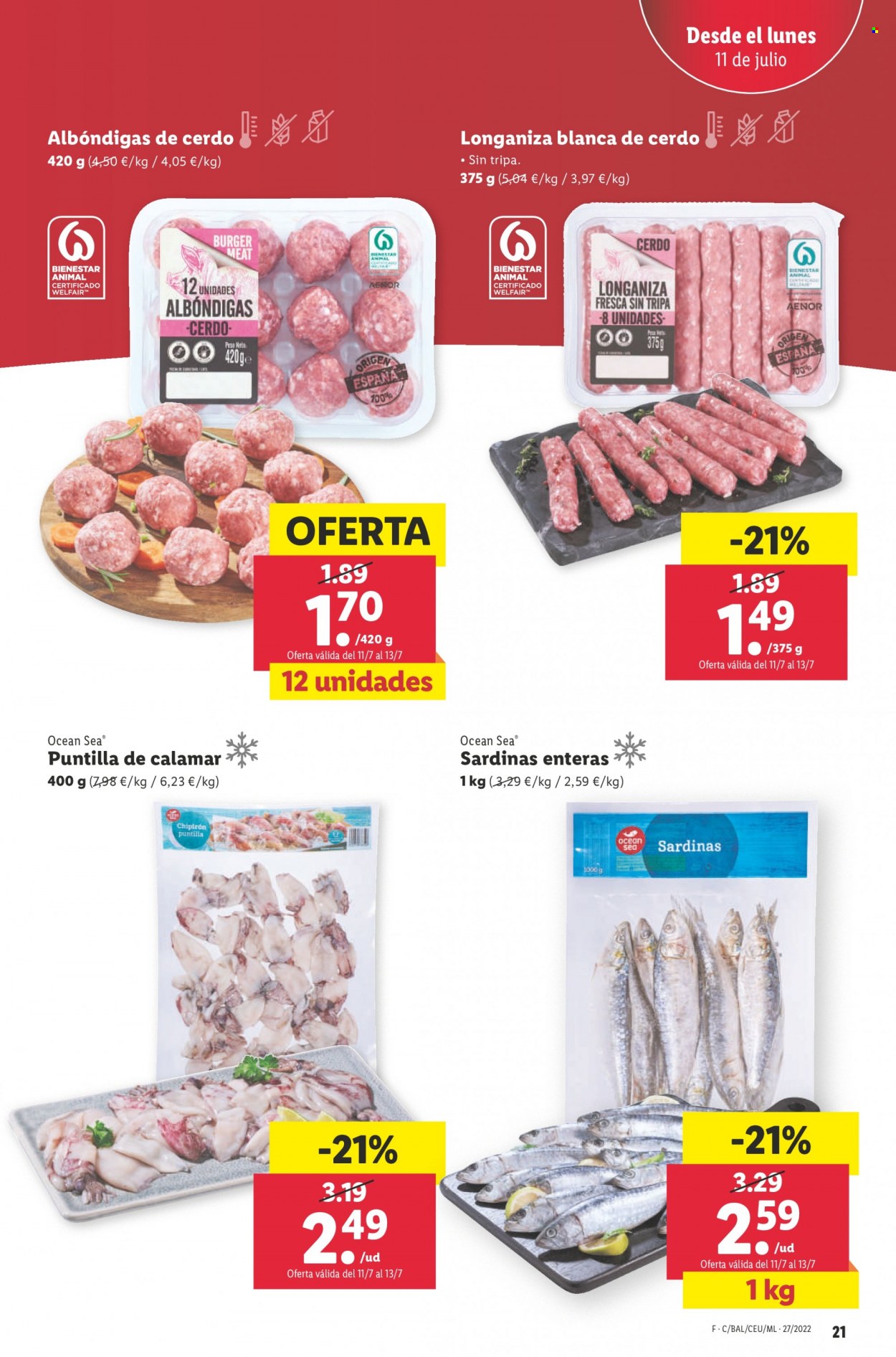 Folleto Lidl - 07/07/22 - 13/07/22. Página 21
